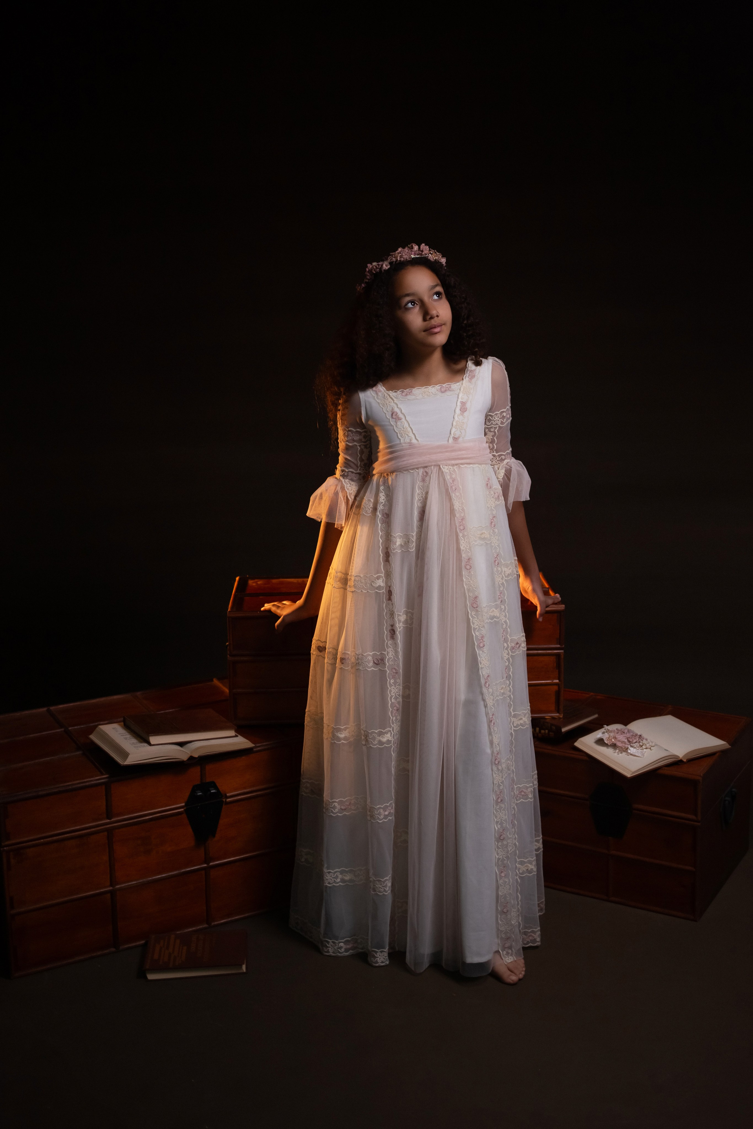 Comunión en el estudio. Профессиональный фотограф в Испании