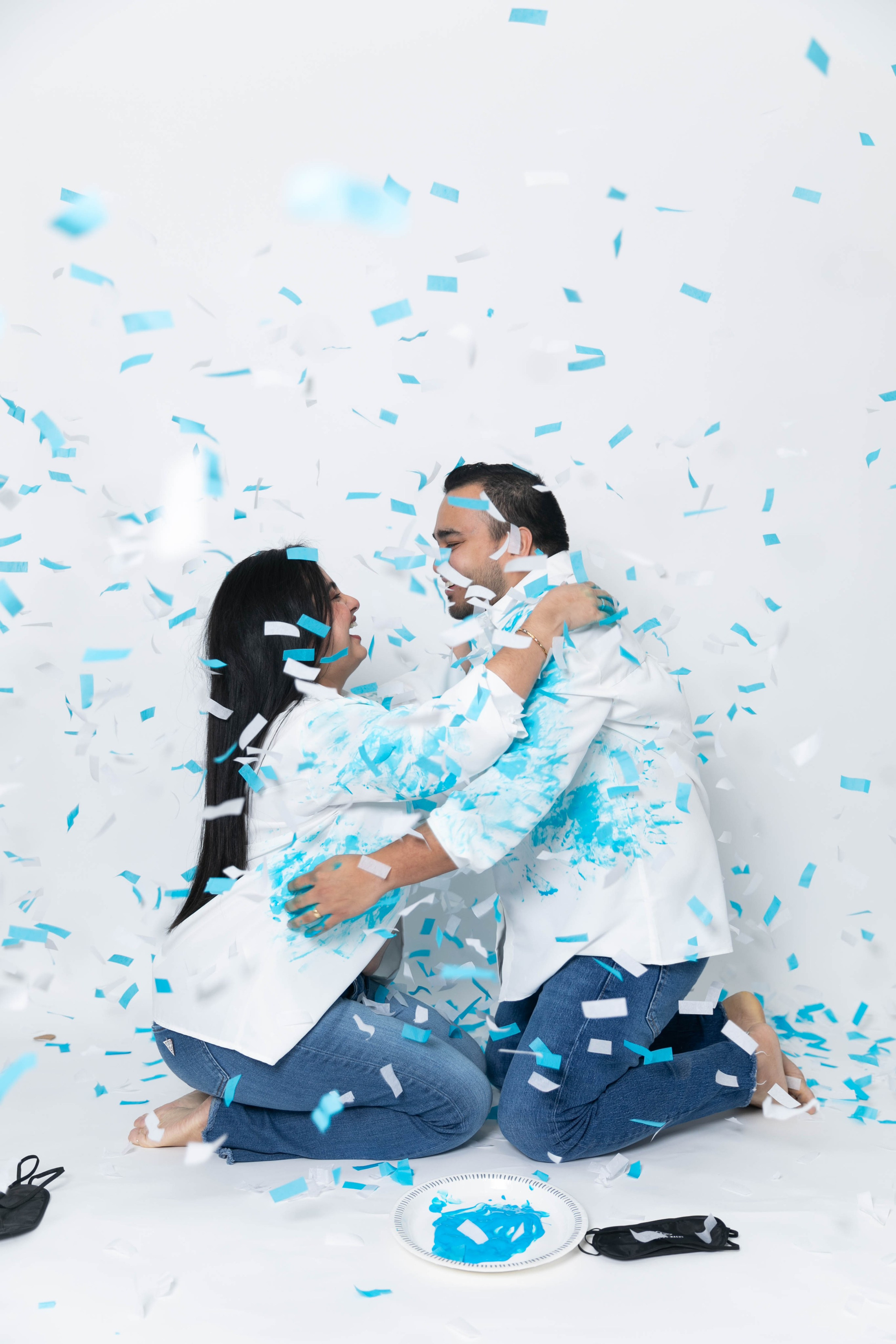 Gender Reveal. Fotografía accesible en Calgary