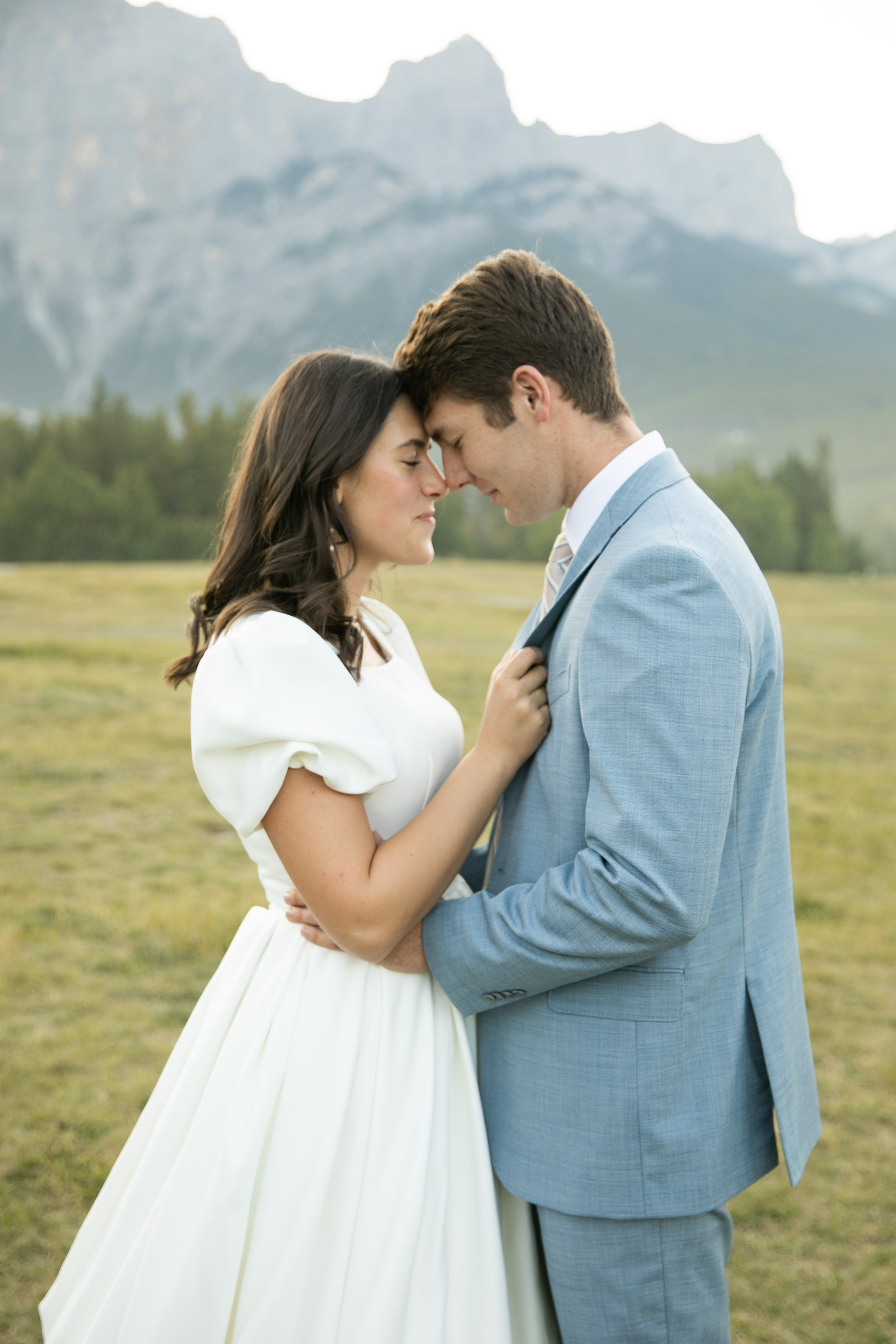 Charity and Josh Wedding — Canmore. Fotografía accesible en Calgary