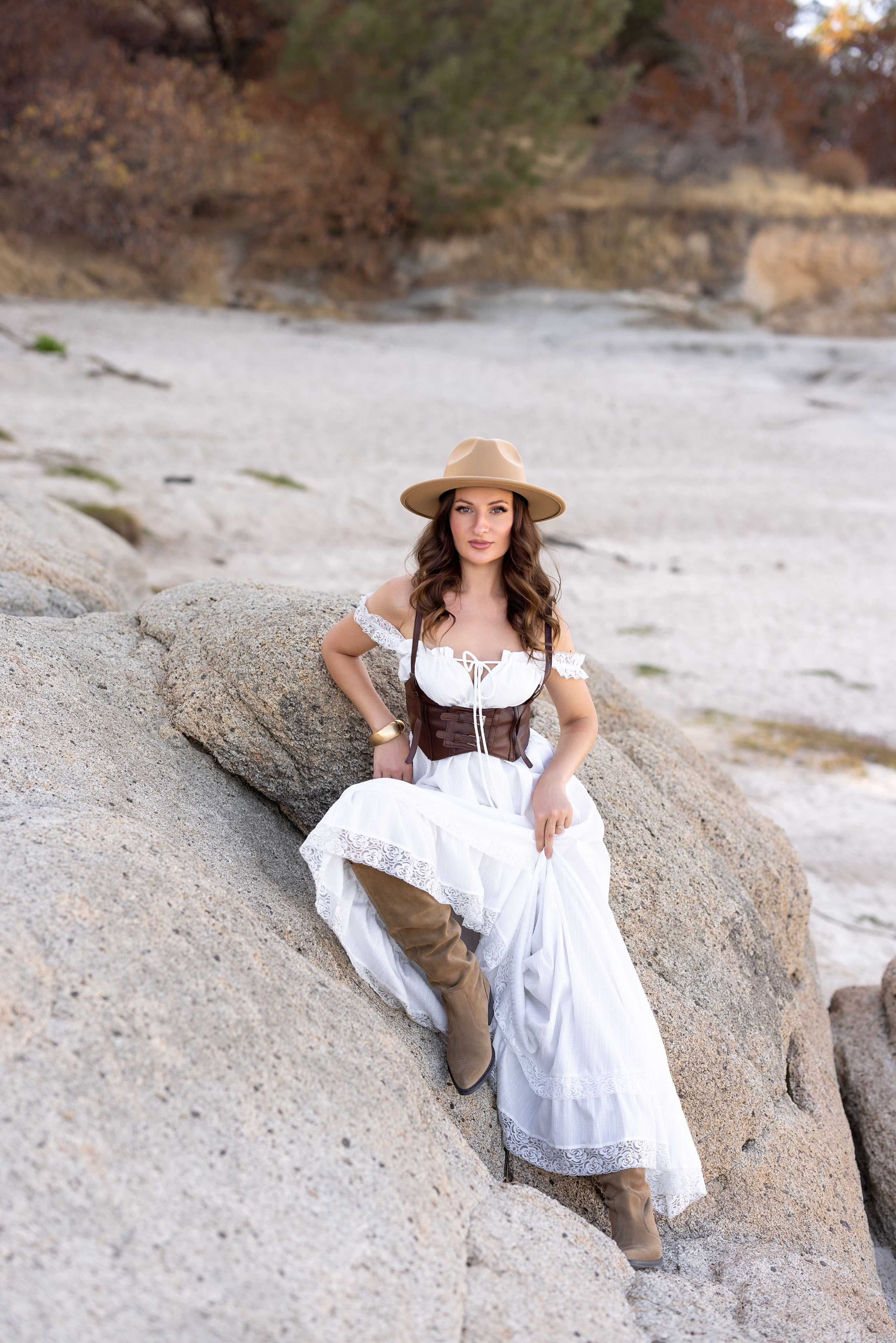 Woman photoshoot Granite bay