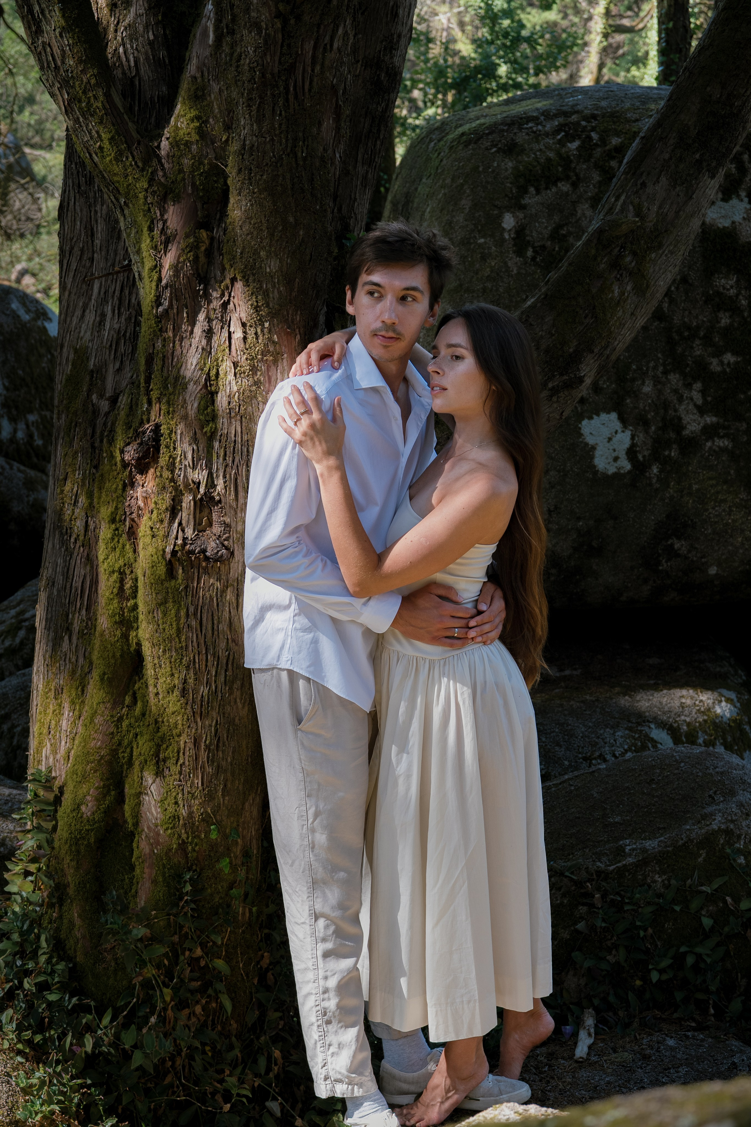 Anya & Dima in a forest. Bogdan S | PHOTOGRAPHER BASED IN LISBON