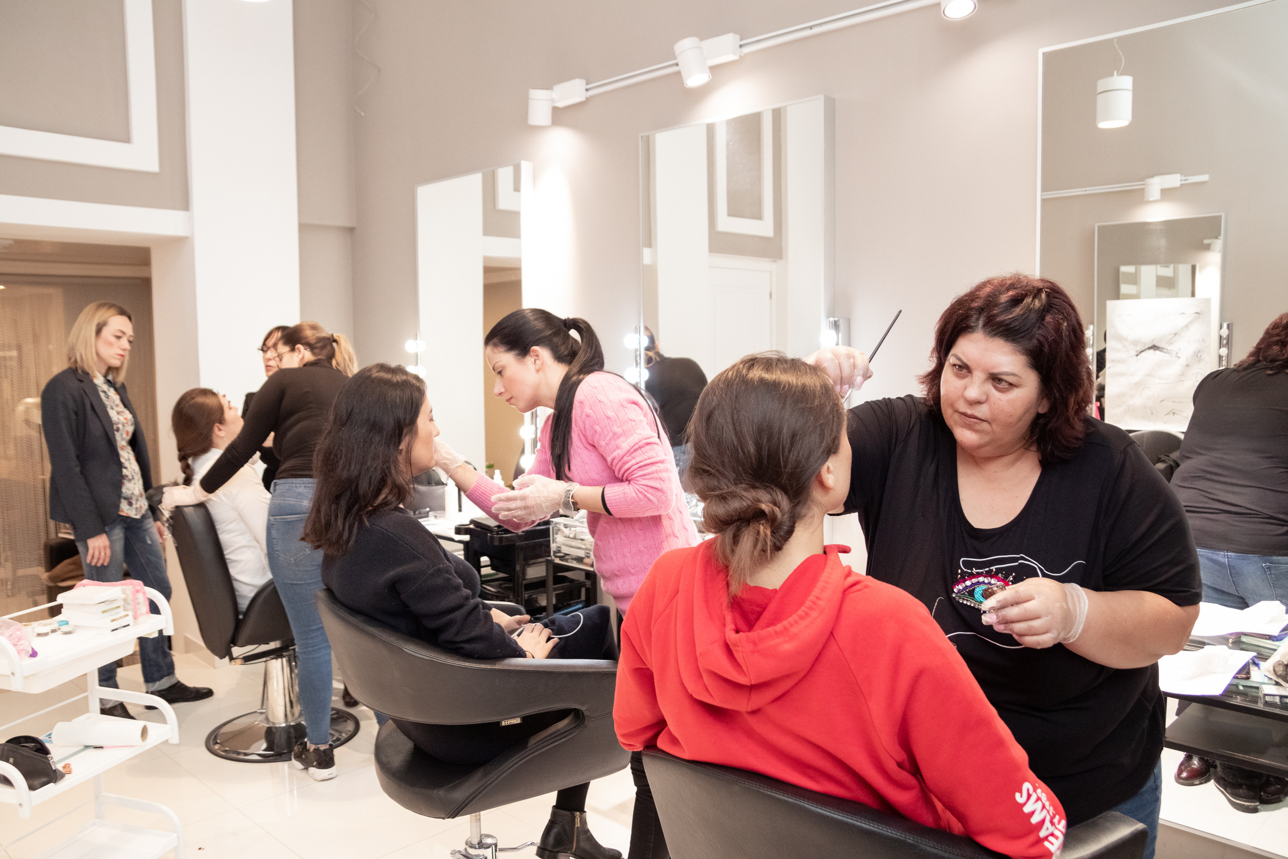 AlfaBrows masterclass. Visual content creator, photographer in Eindhoven Anastasia Sarkisova