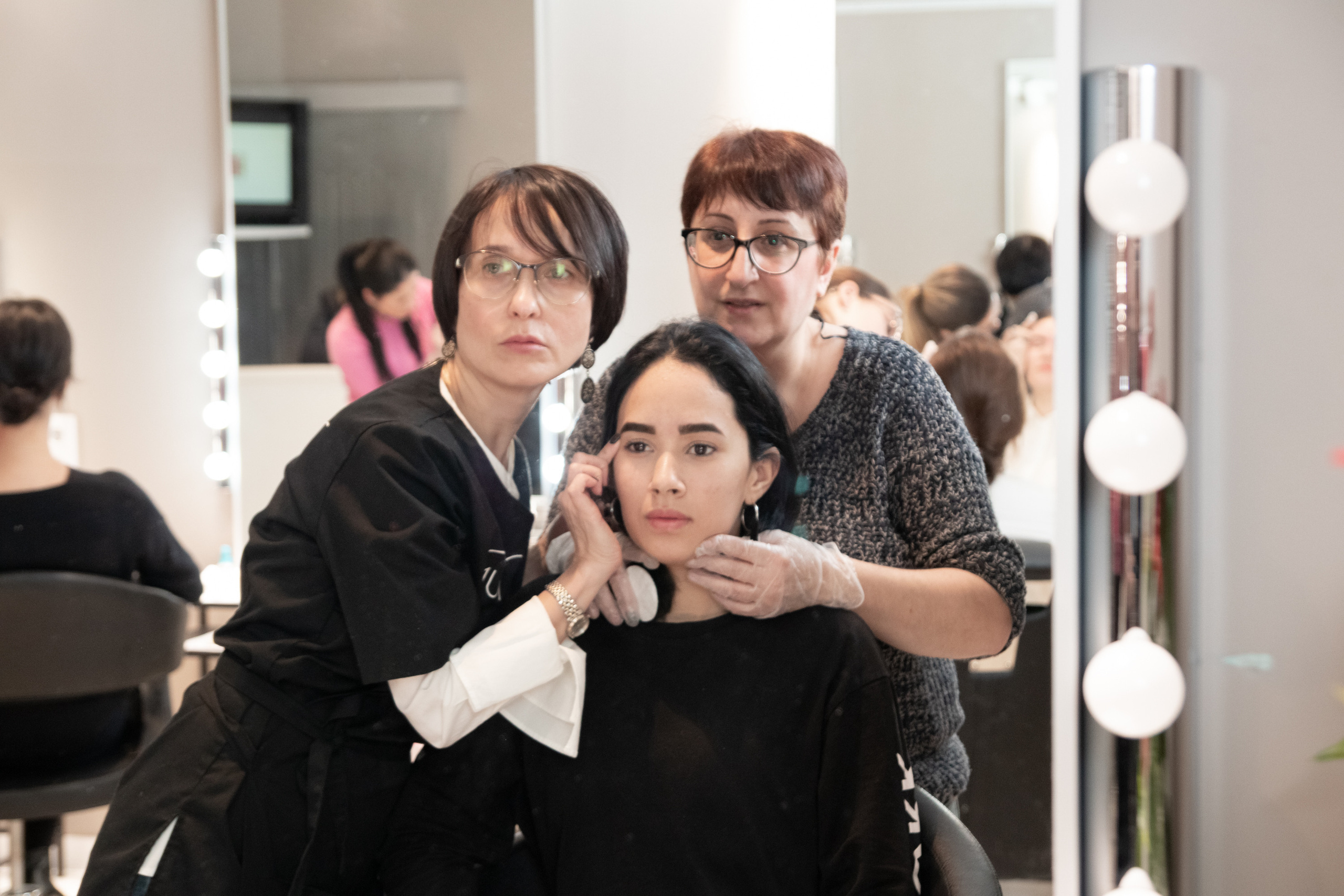 AlfaBrows masterclass. Visual content creator, photographer in Eindhoven Anastasia Sarkisova