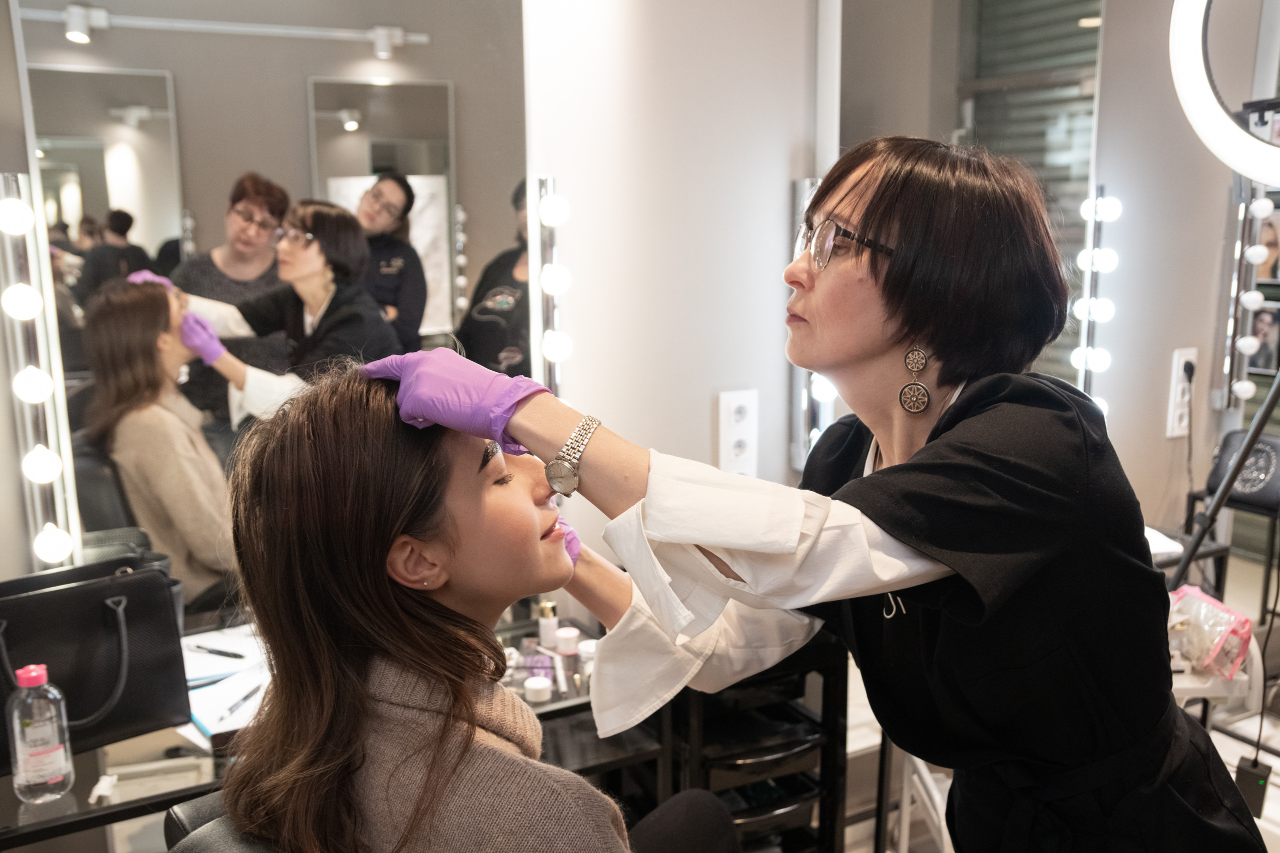 AlfaBrows masterclass. Visual content creator, photographer in Eindhoven Anastasia Sarkisova