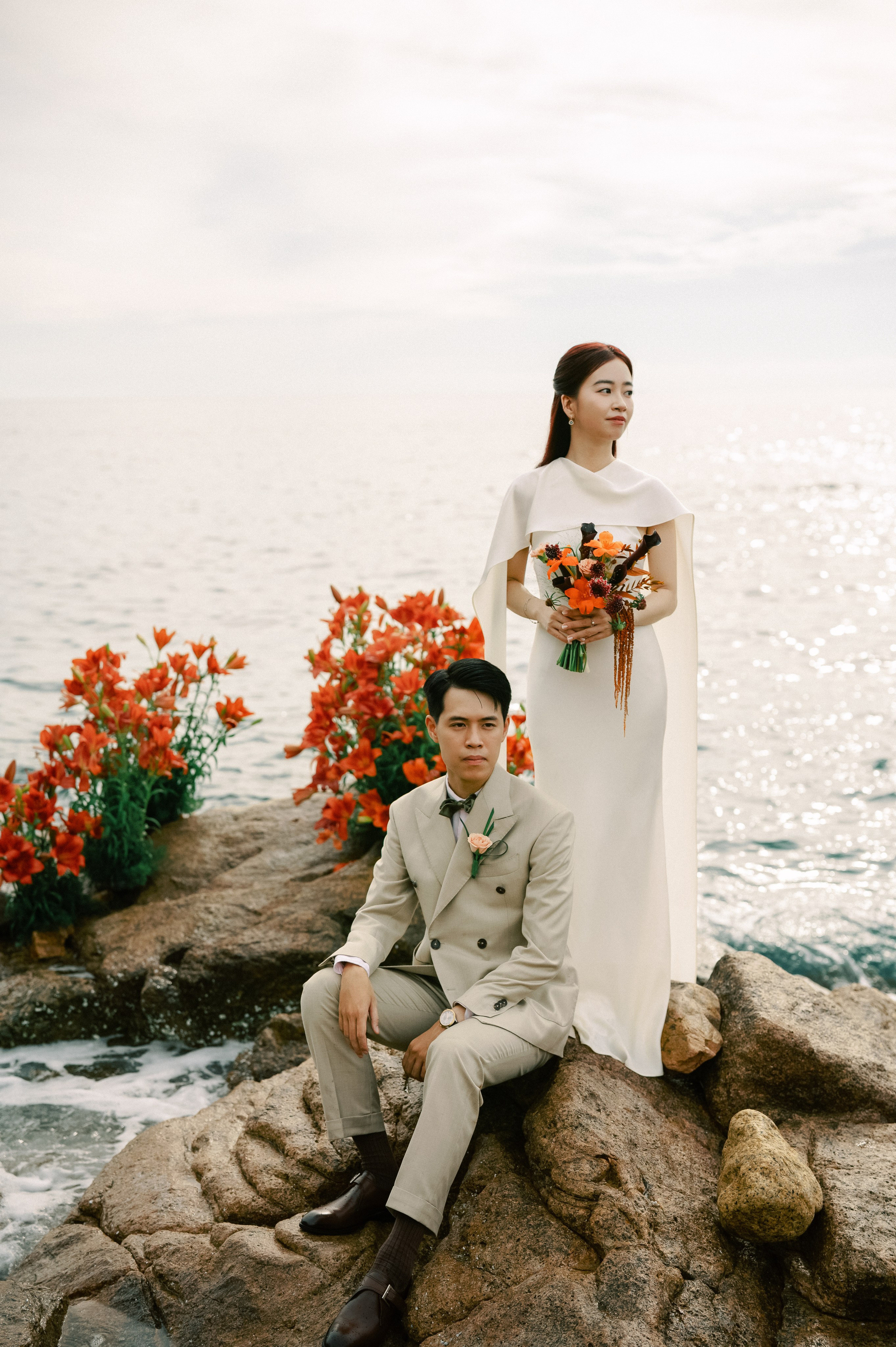 The An & Thu Huong. Nukaphotographer Classic, Romantic & Timeless Wedding Photography Basedd inin Quy Nhon — Ho Chi MinhMinh, Viet Nam