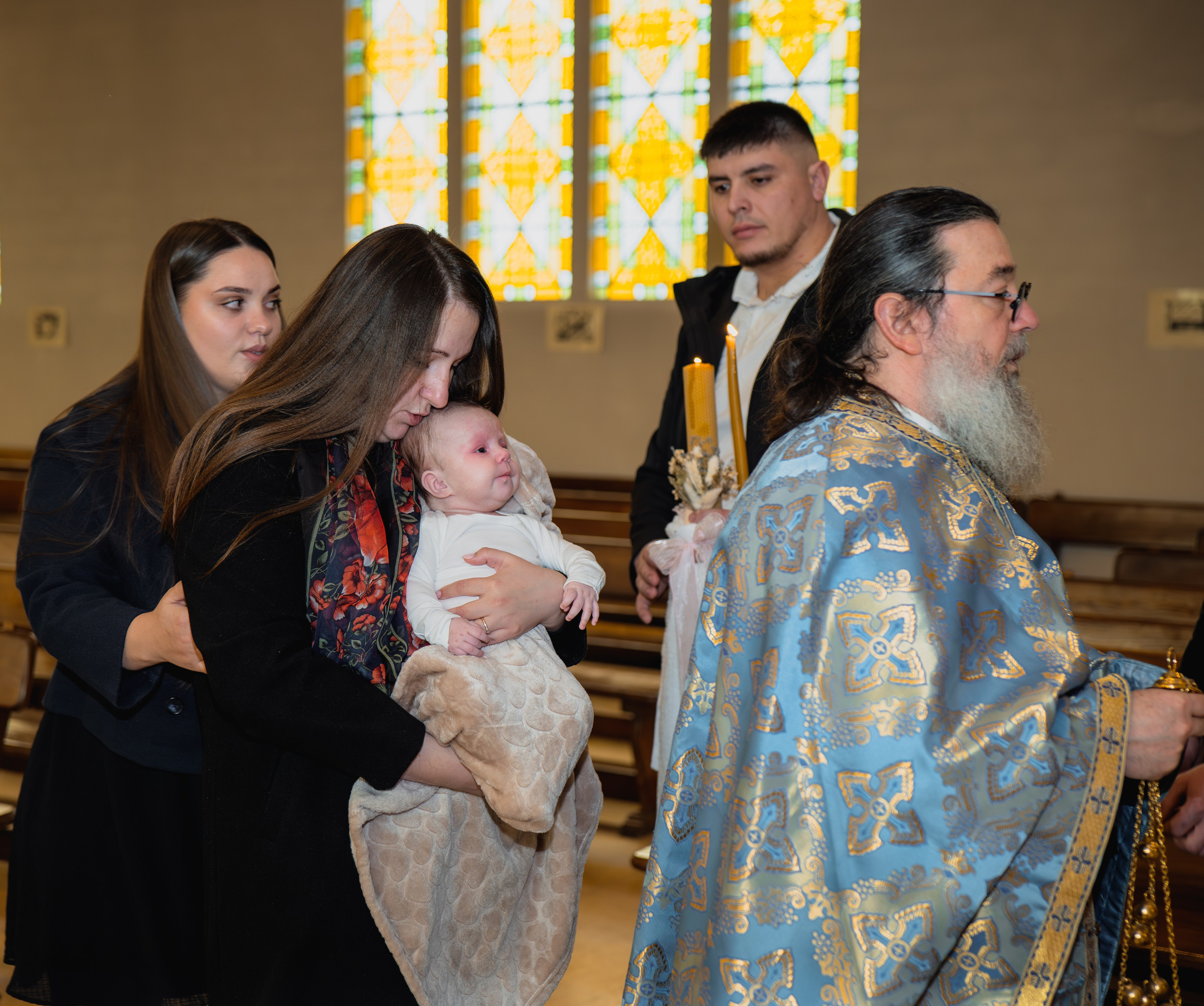 Botezul micii printese. Fotograful și Cameramanul familiei dvs în Franța Paul Photographer