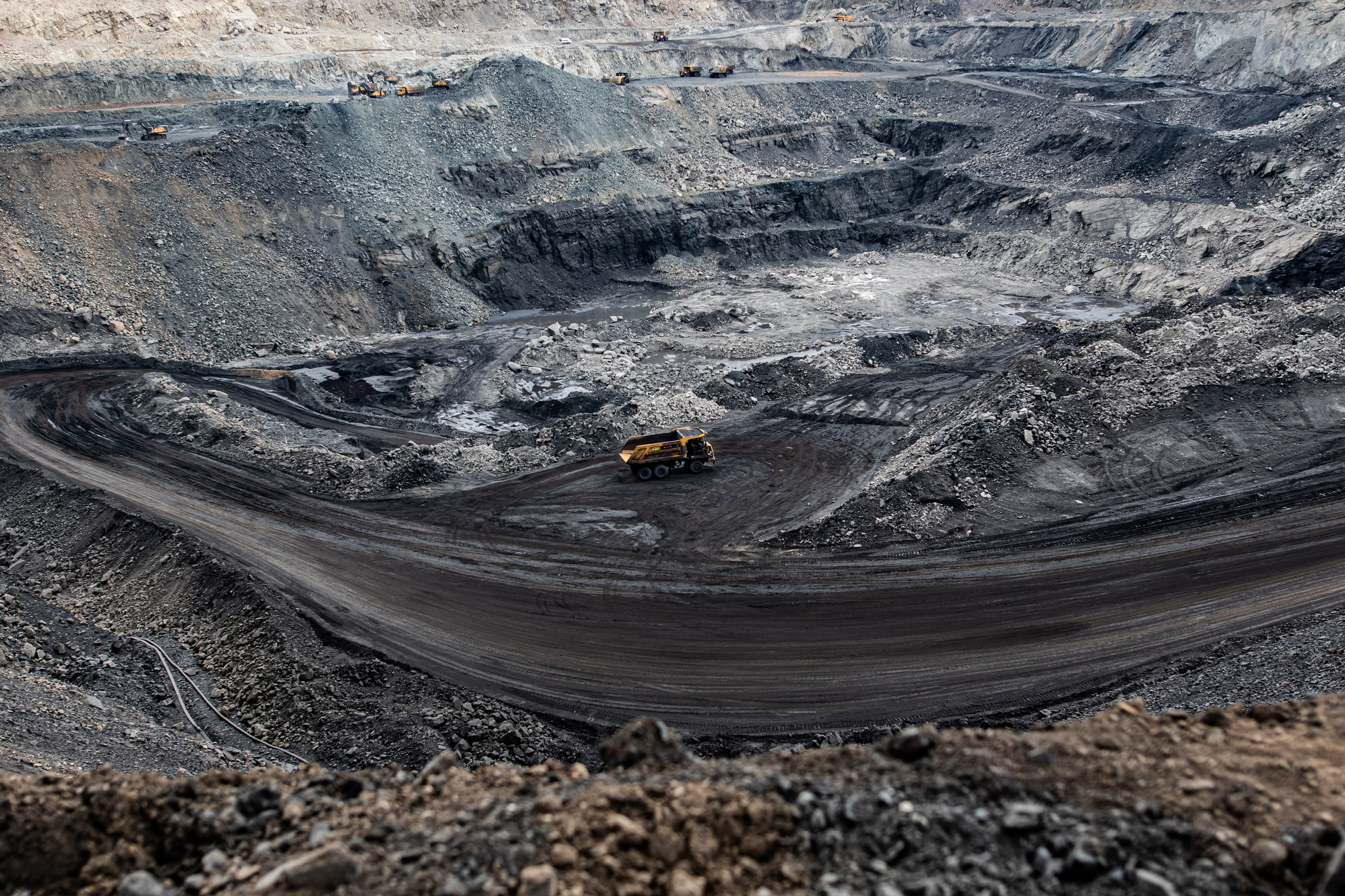 Moatize, Tete, Mozambique, 30 avril 2025. Extractivisme et mine de charbon.