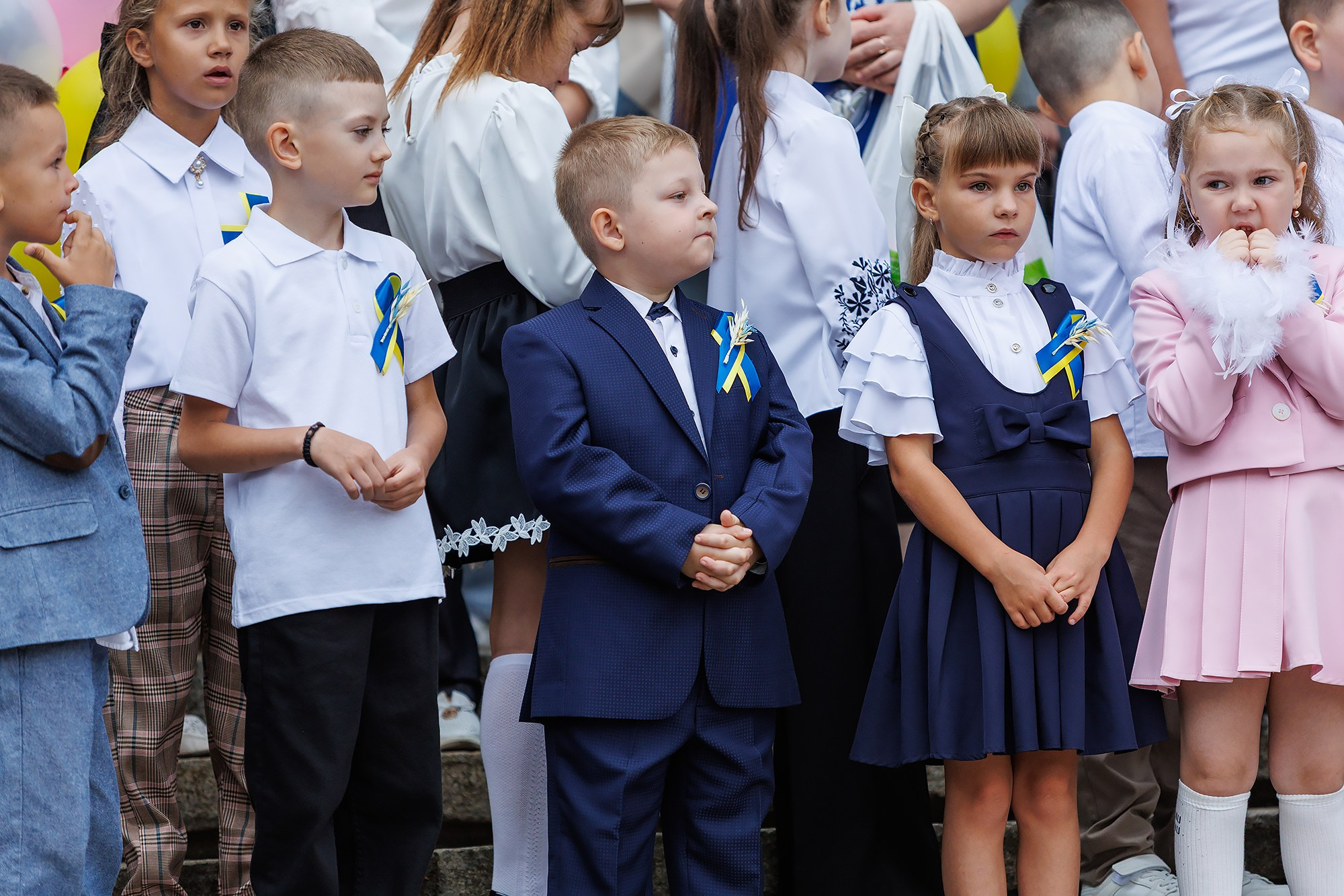 1 вересня першоклашки