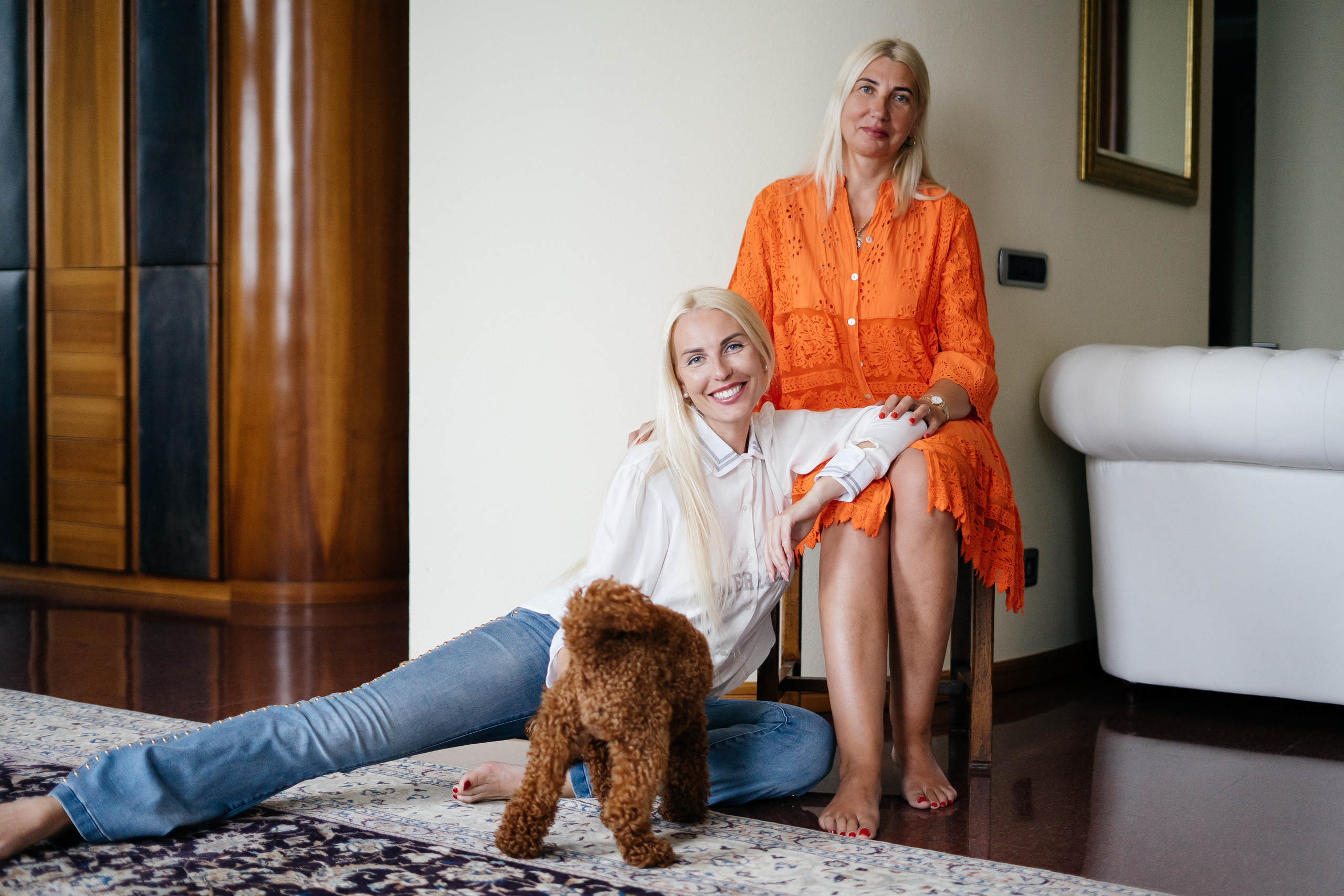 La mamma e figlia " Storia di bellezza”. PHOTOGRAPHER IN ITALY