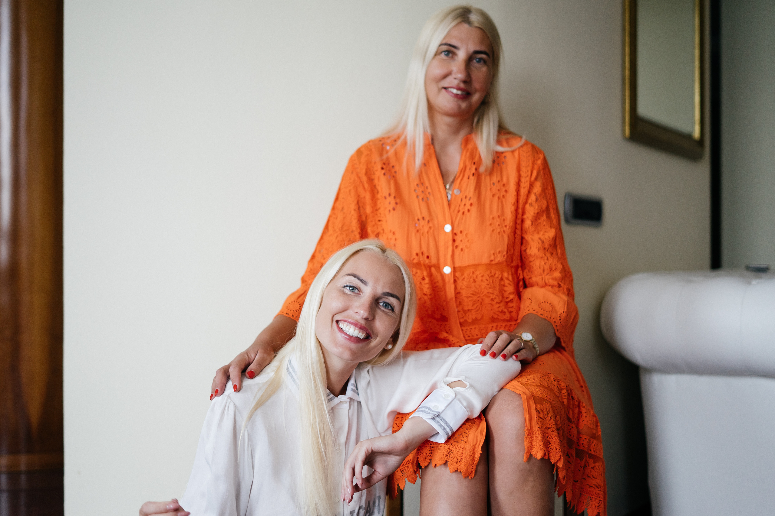 La mamma e figlia " Storia di bellezza”. PHOTOGRAPHER IN ITALY
