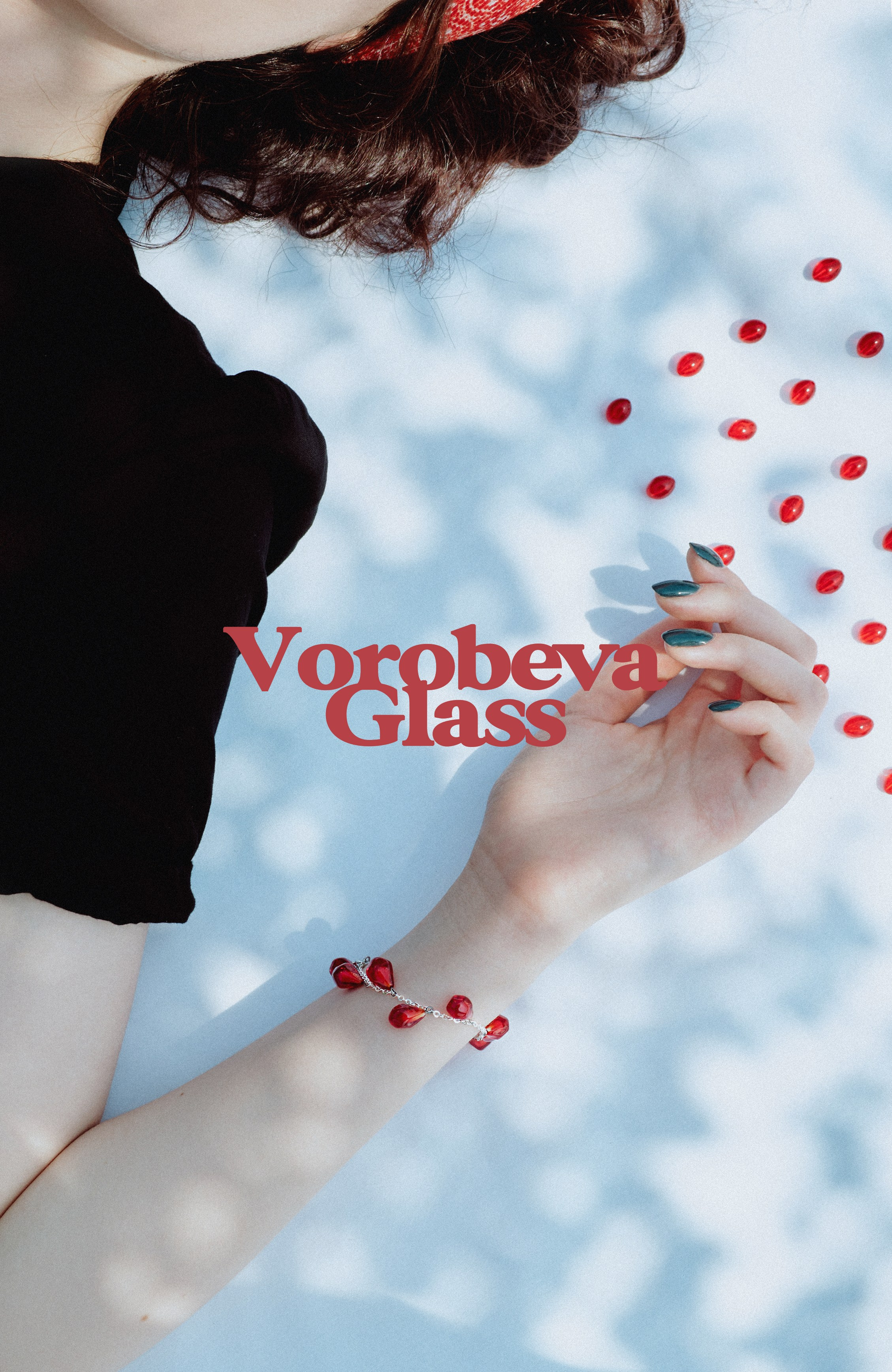 Vorobeva Glass Jewelry. Commercial fashion photographer based in Turkey and Europe