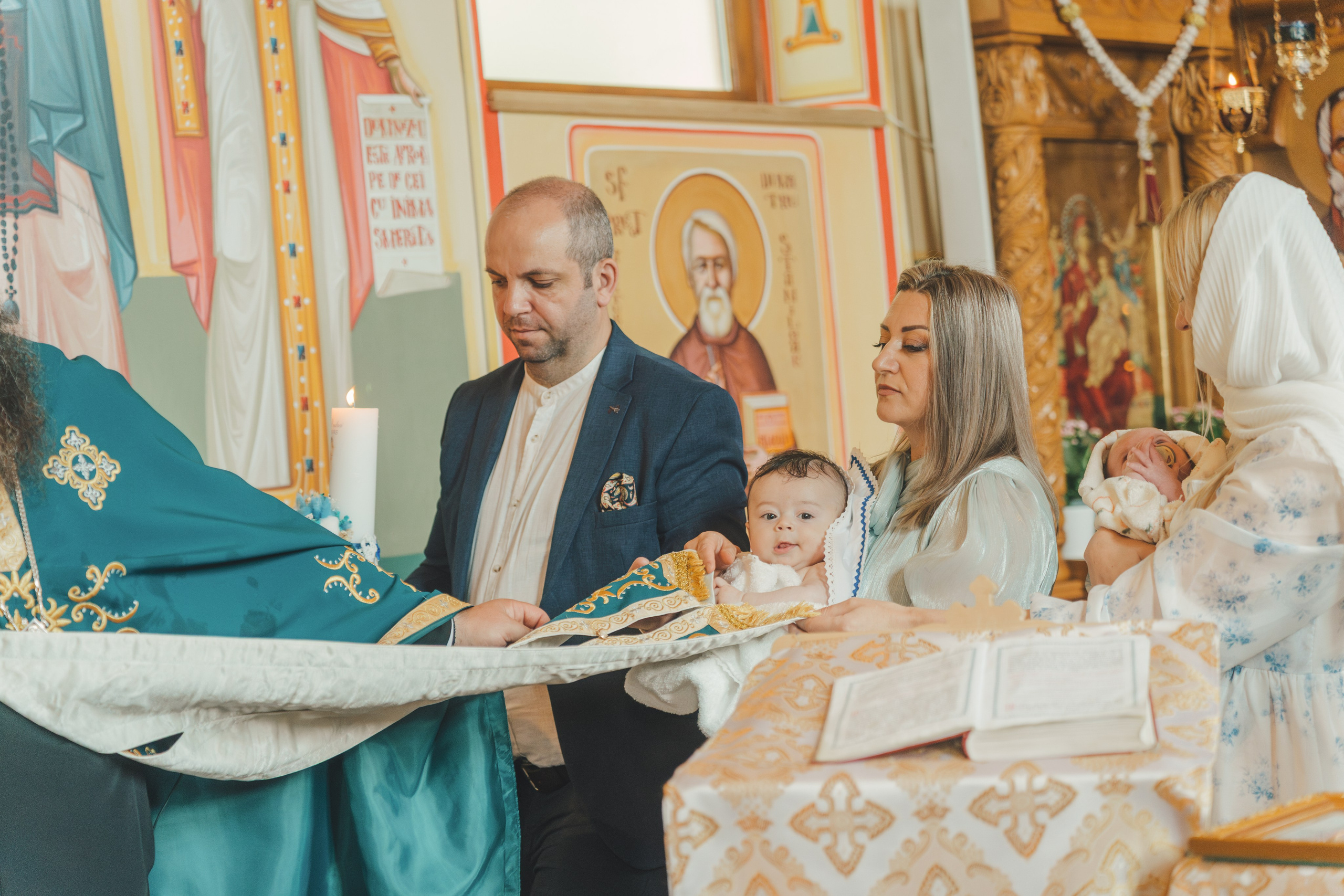 Théo Andrei`s Christening