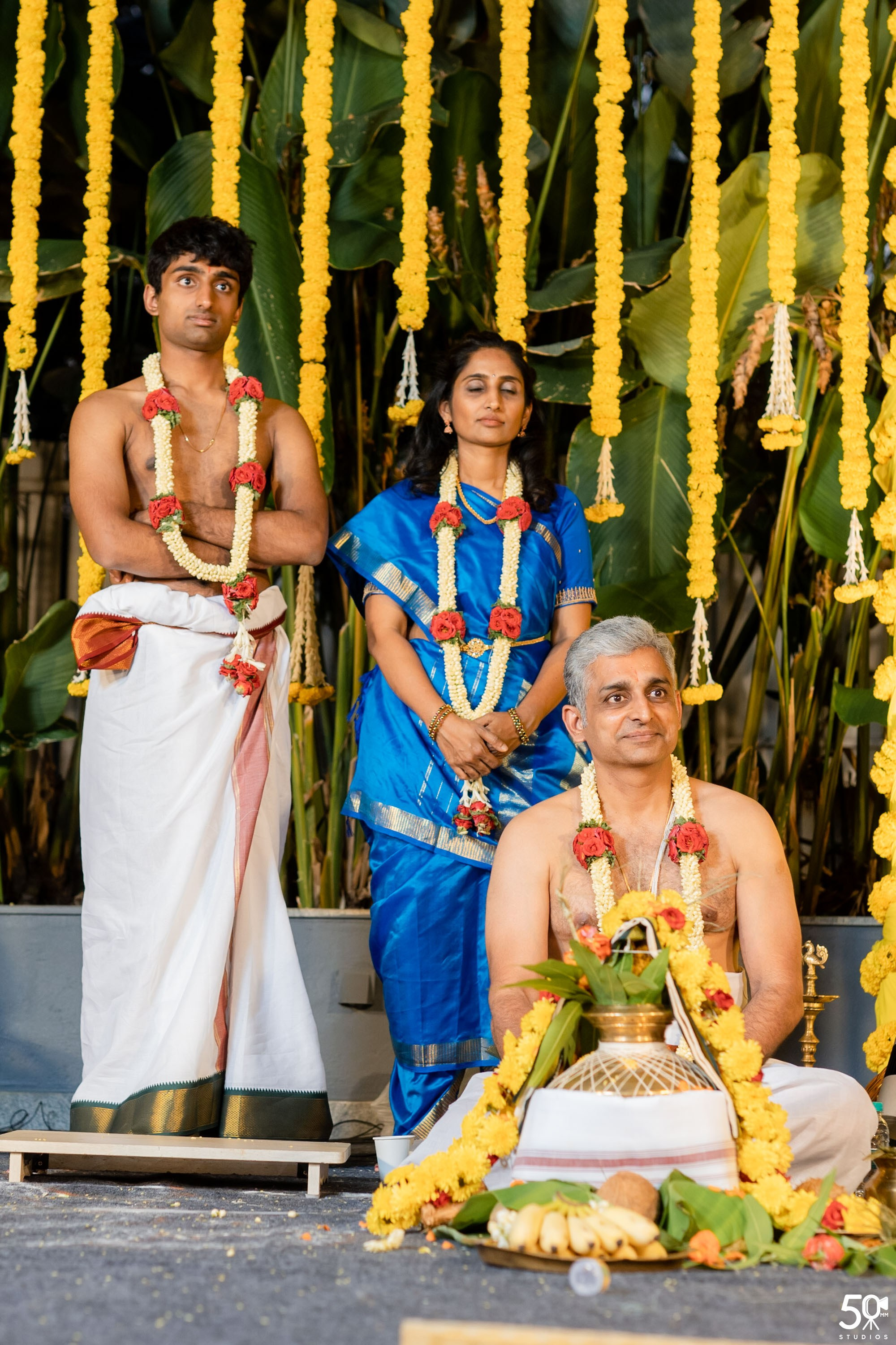 SANJAY AND SAKETH UPANAYANA. 50mm STUDIOS