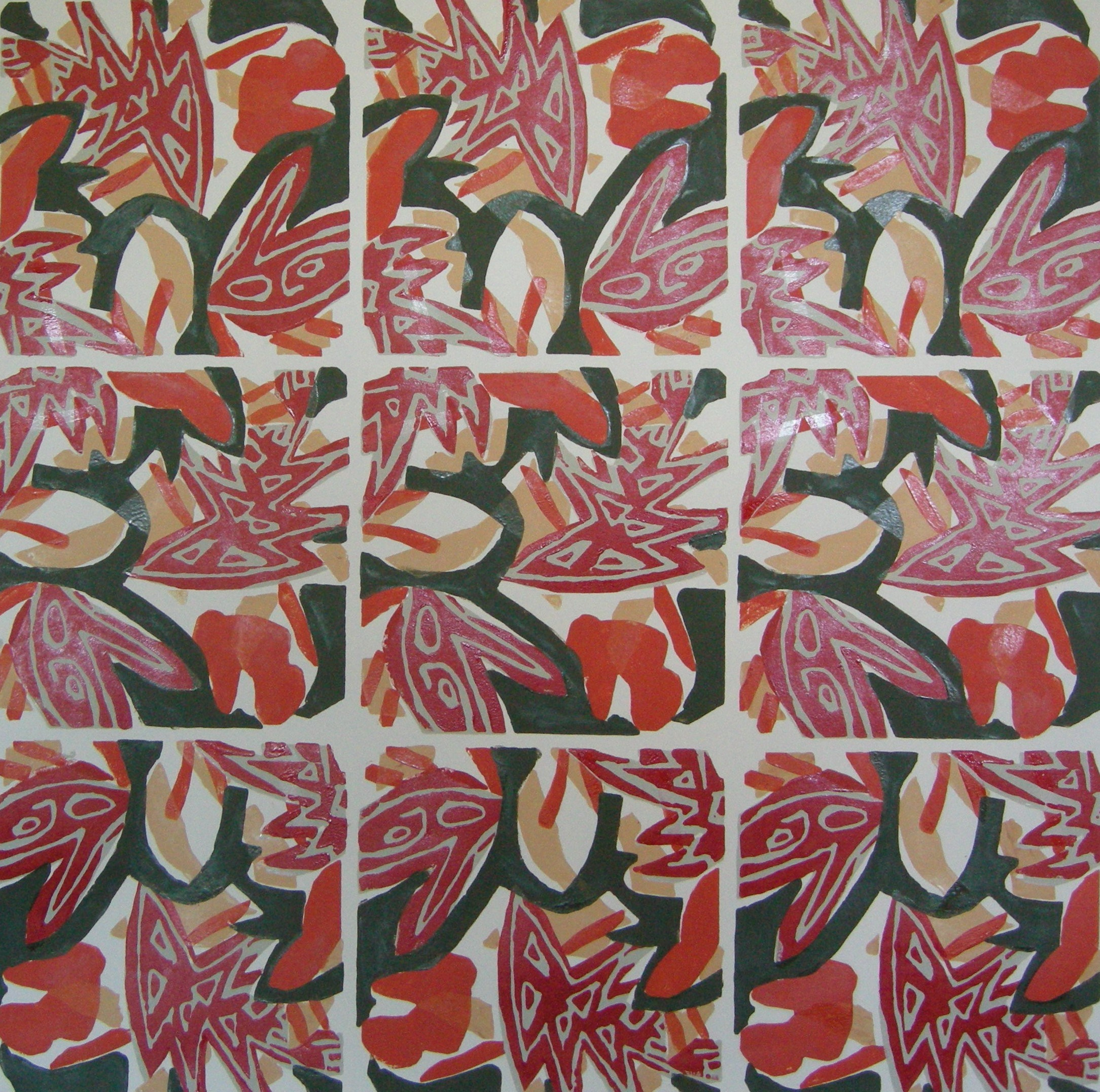 Dschungel 2020 - 70x70