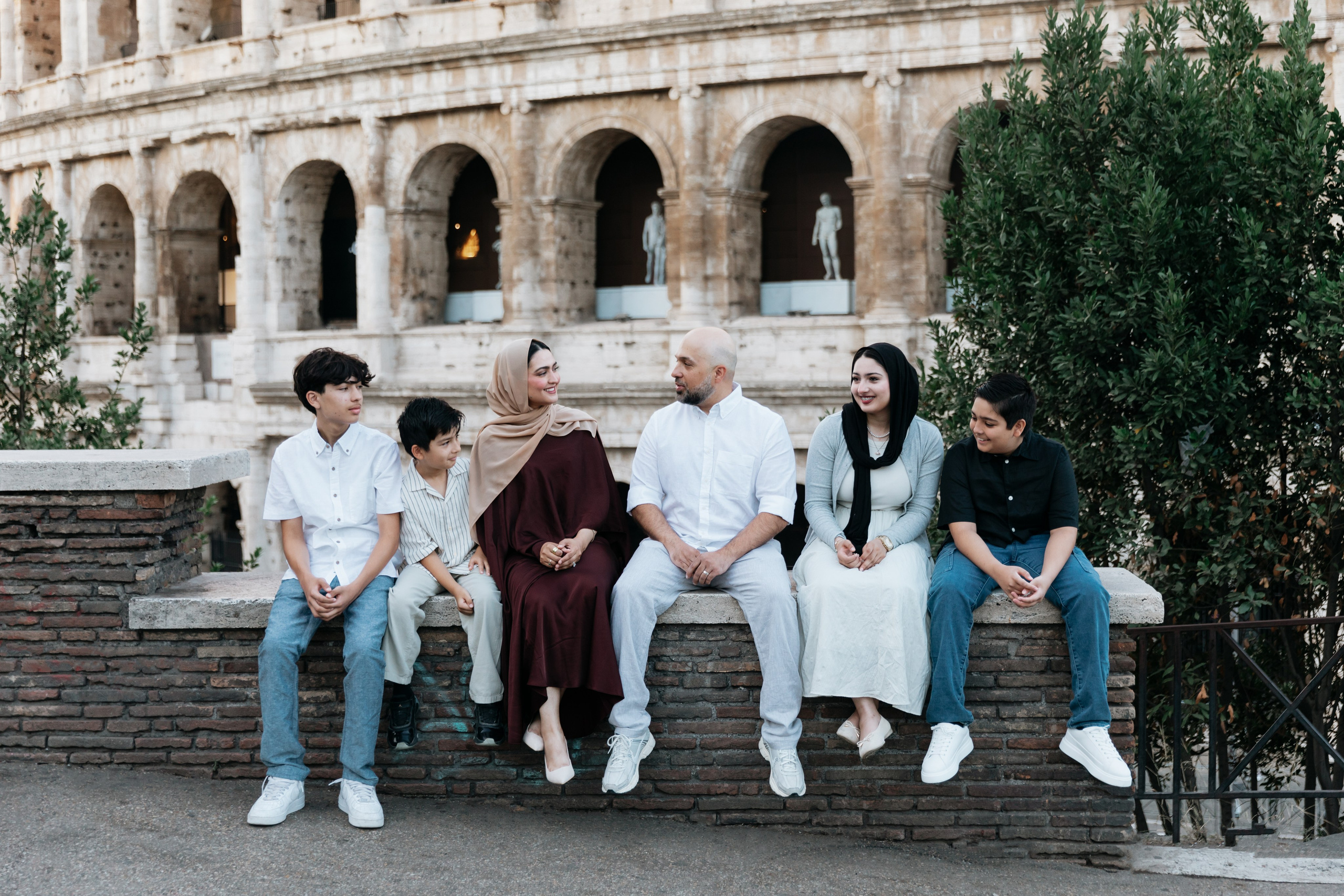 Family. Photographer in Rome