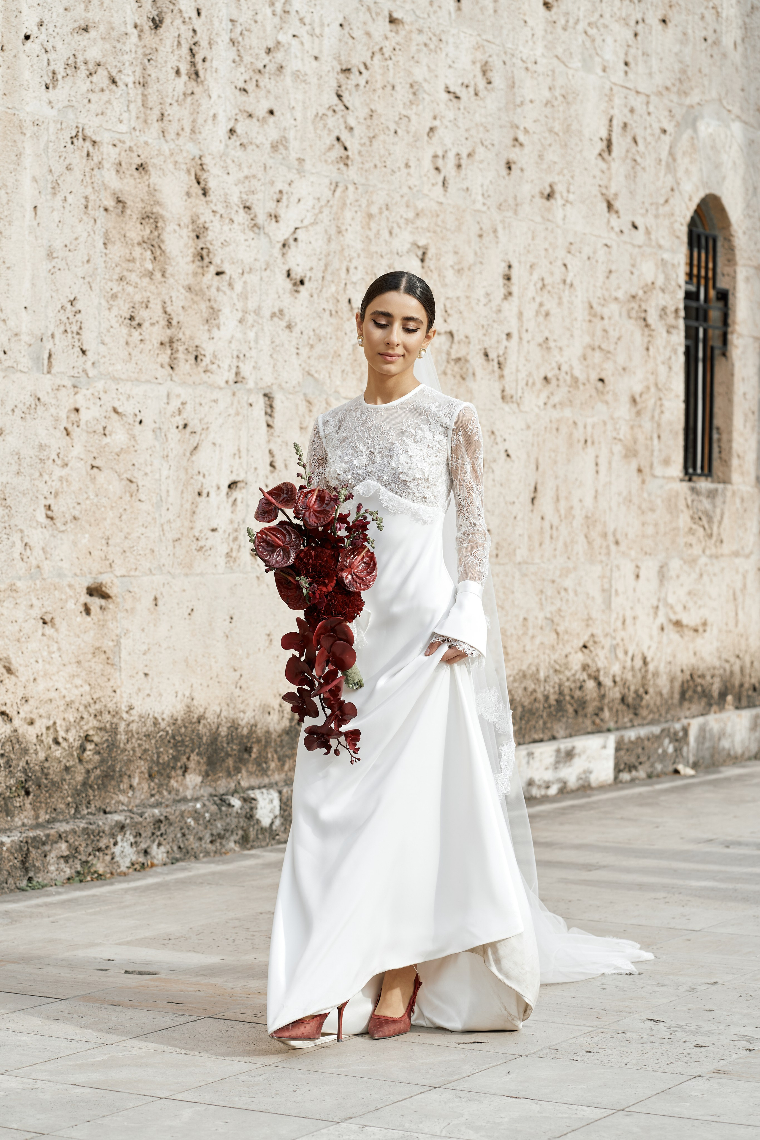 Intimate wedding photography session in Armenia with timeless style
