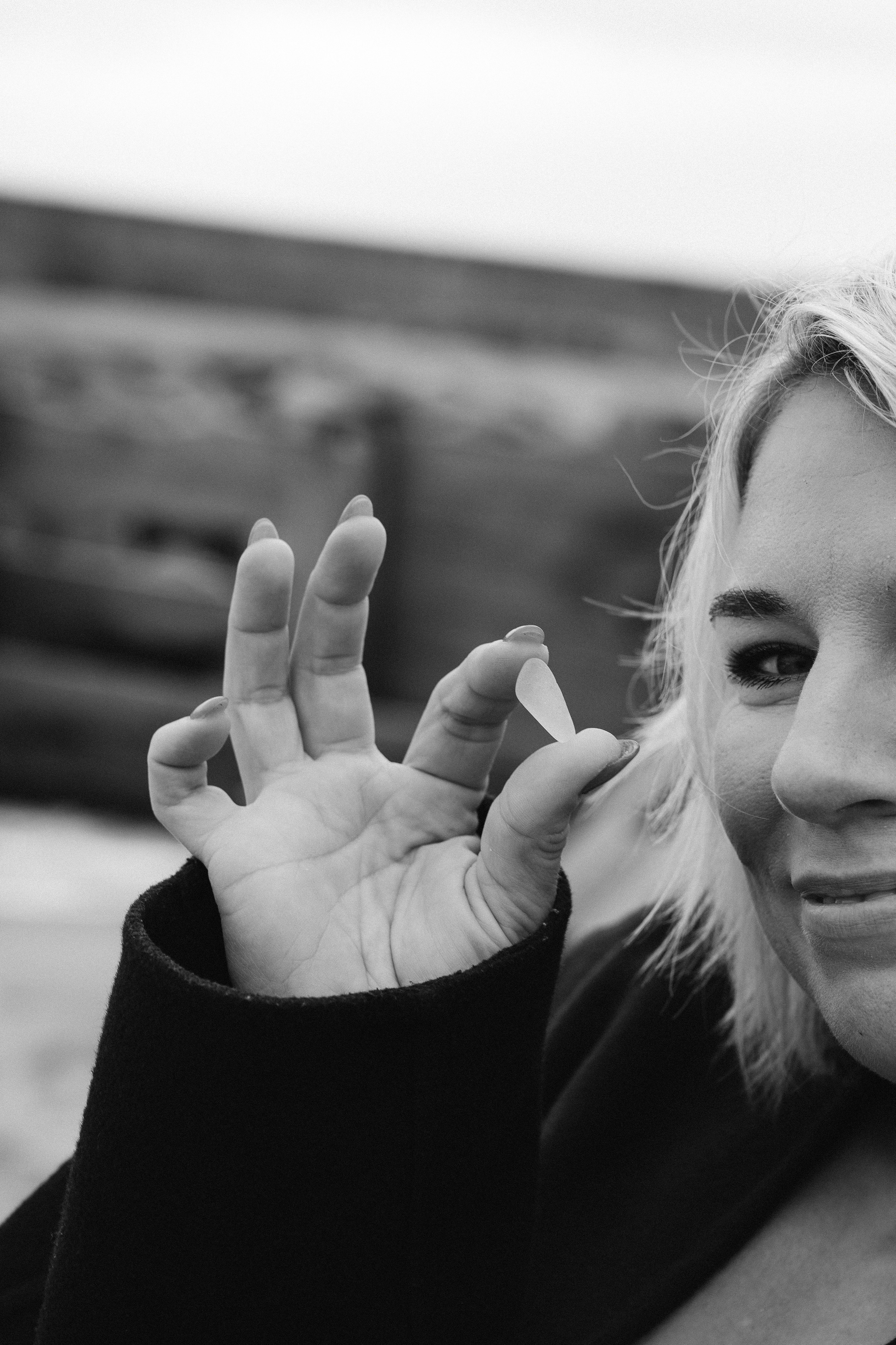 portrait photography, seaside photo session, Seaton Sluice, freedom to be yourself, body positive after 45,Newcastle upon Tyne photographer