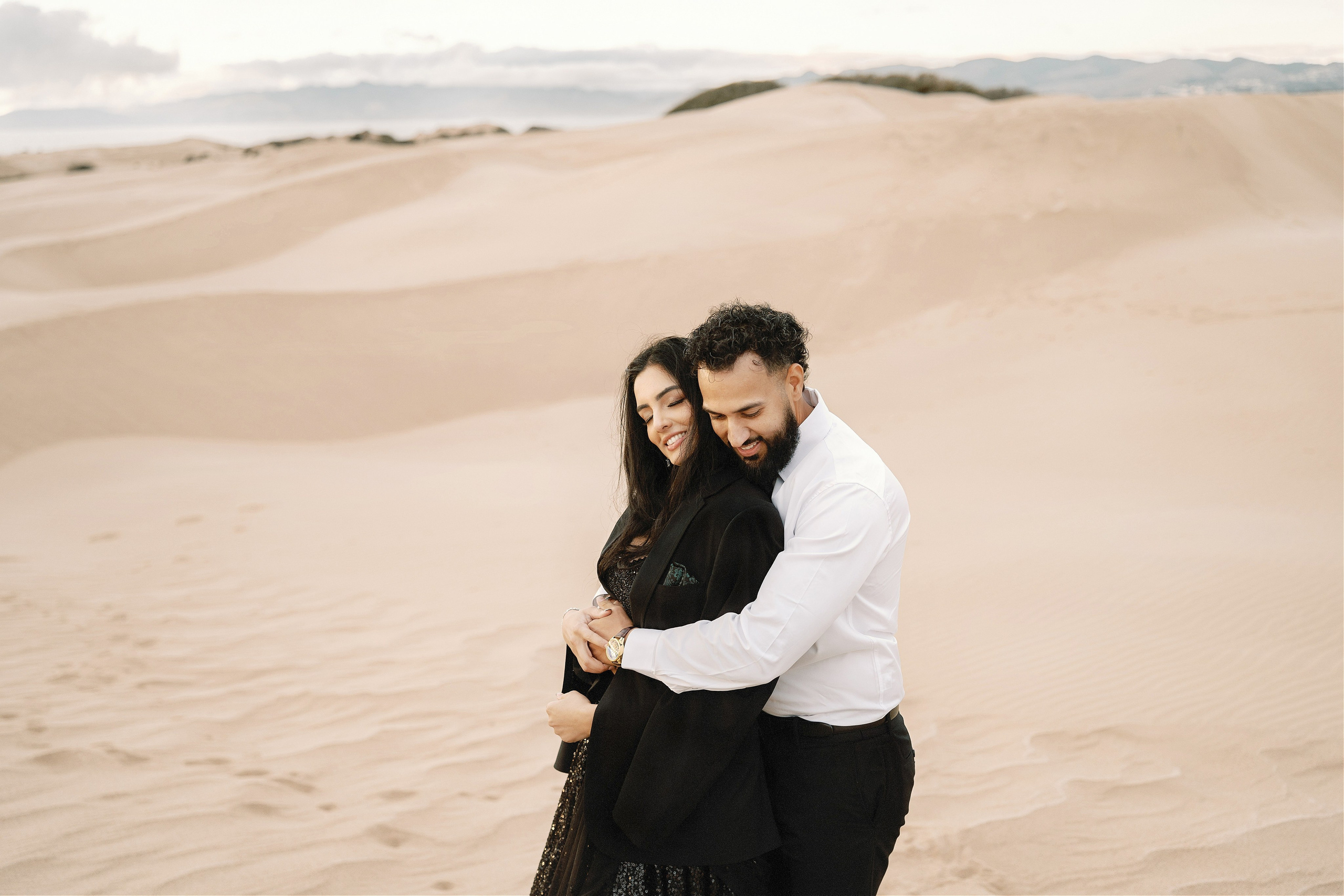Elopement at Pismo Beach Sand Dunes, California. Wedding Photography & Videography Team in California, Los Angeles, San Francisco, San Diego and Travel