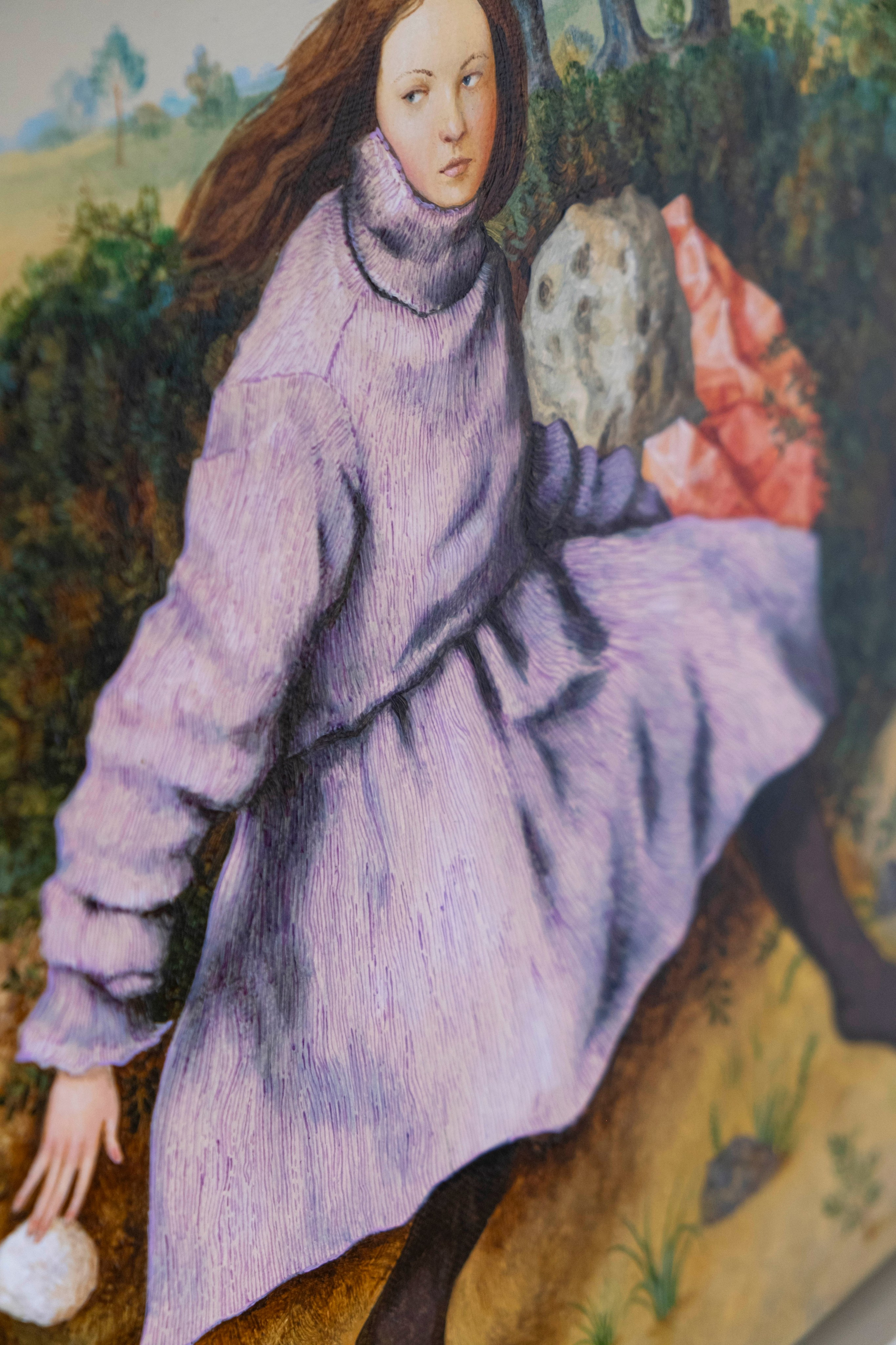 Purple Dress. Paul Rog