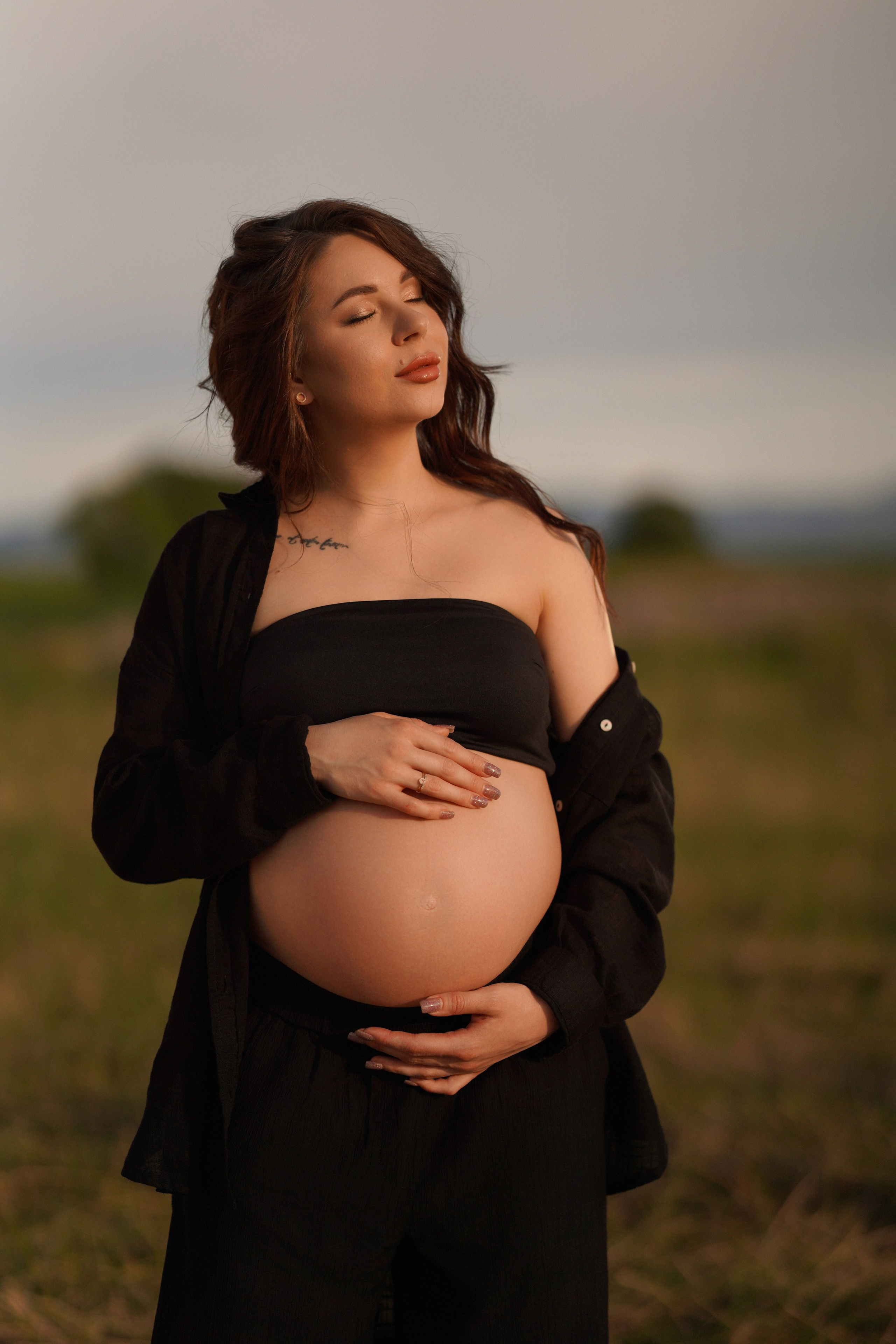 Babybauch. Fotografin Iryna Meisinger