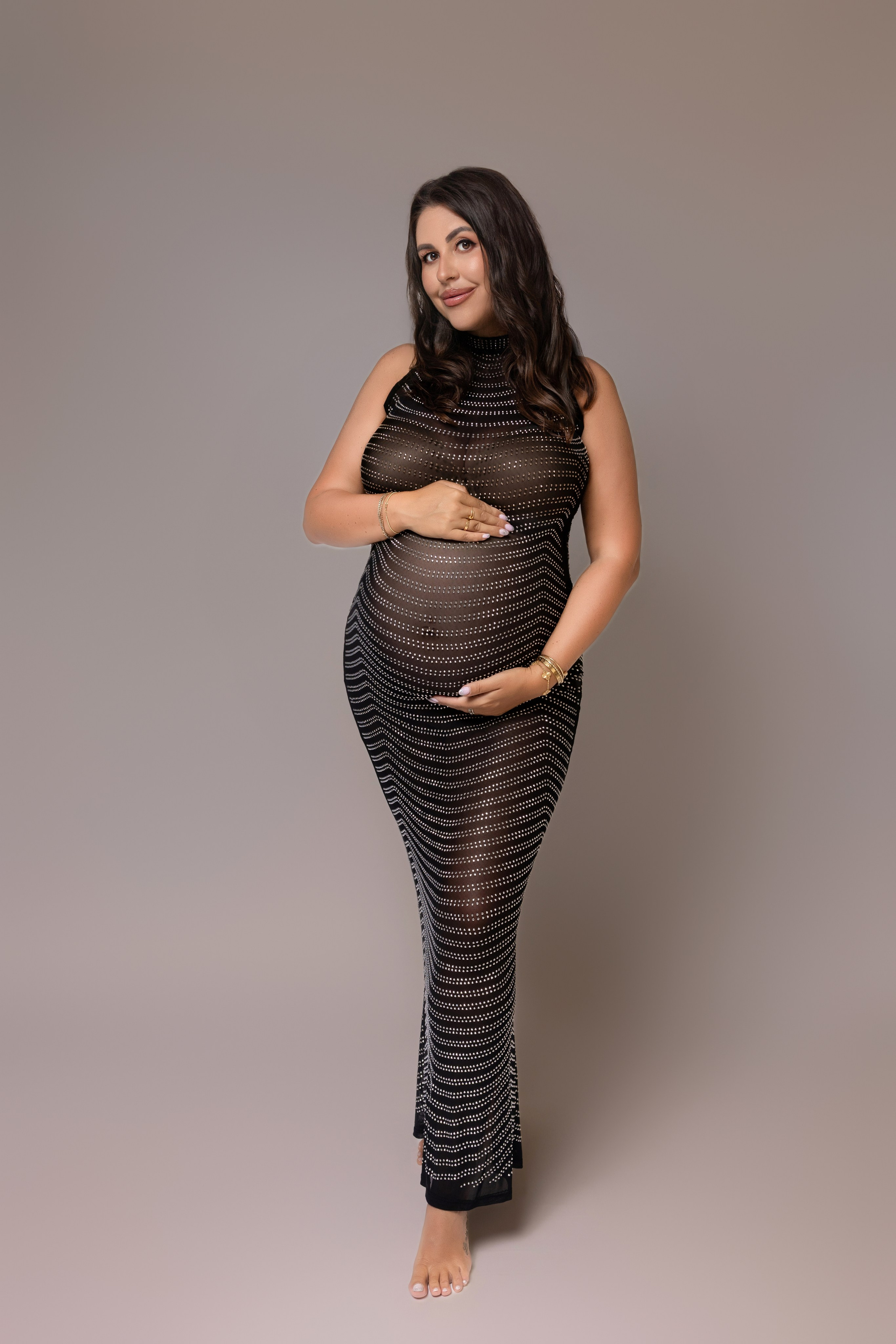 vouge stile maternity photoshoot
