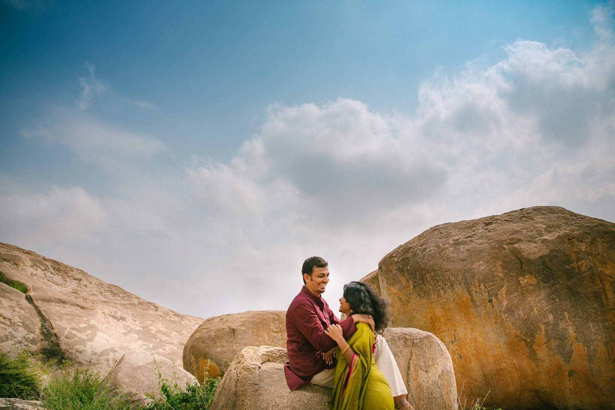 Pre-Wedding Couple Shoot at Avani, Karnataka | ONEIRO Photography