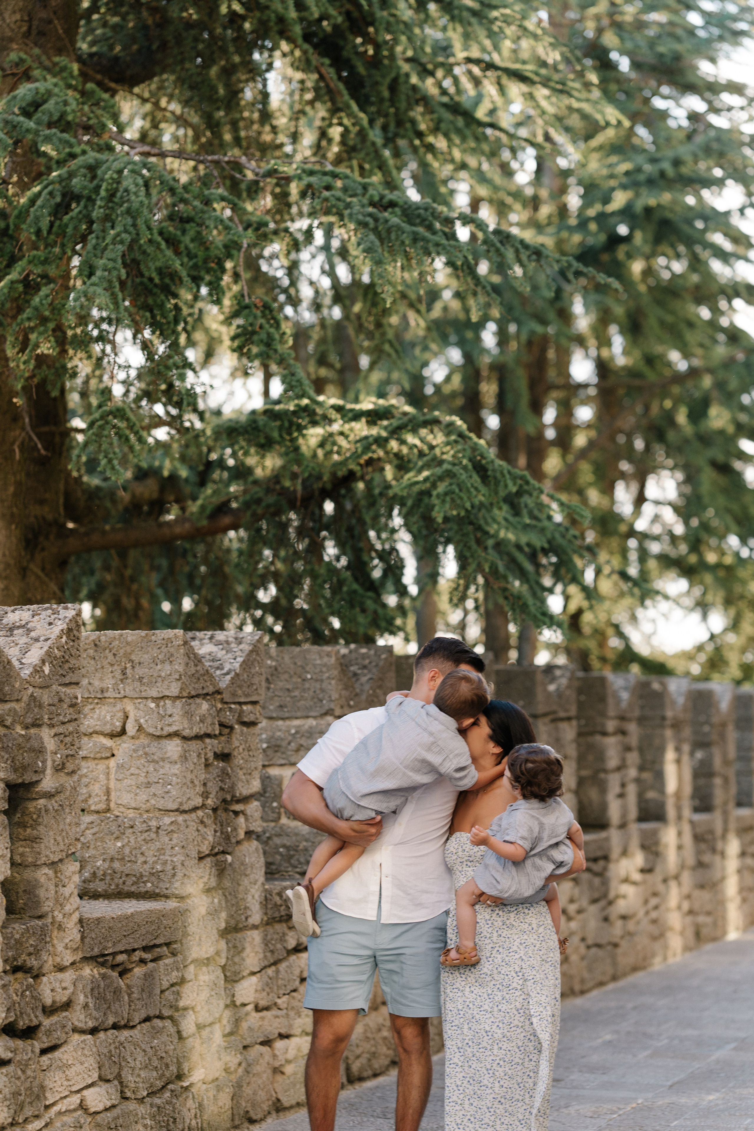 In San Marino. Wedding photographer Italy