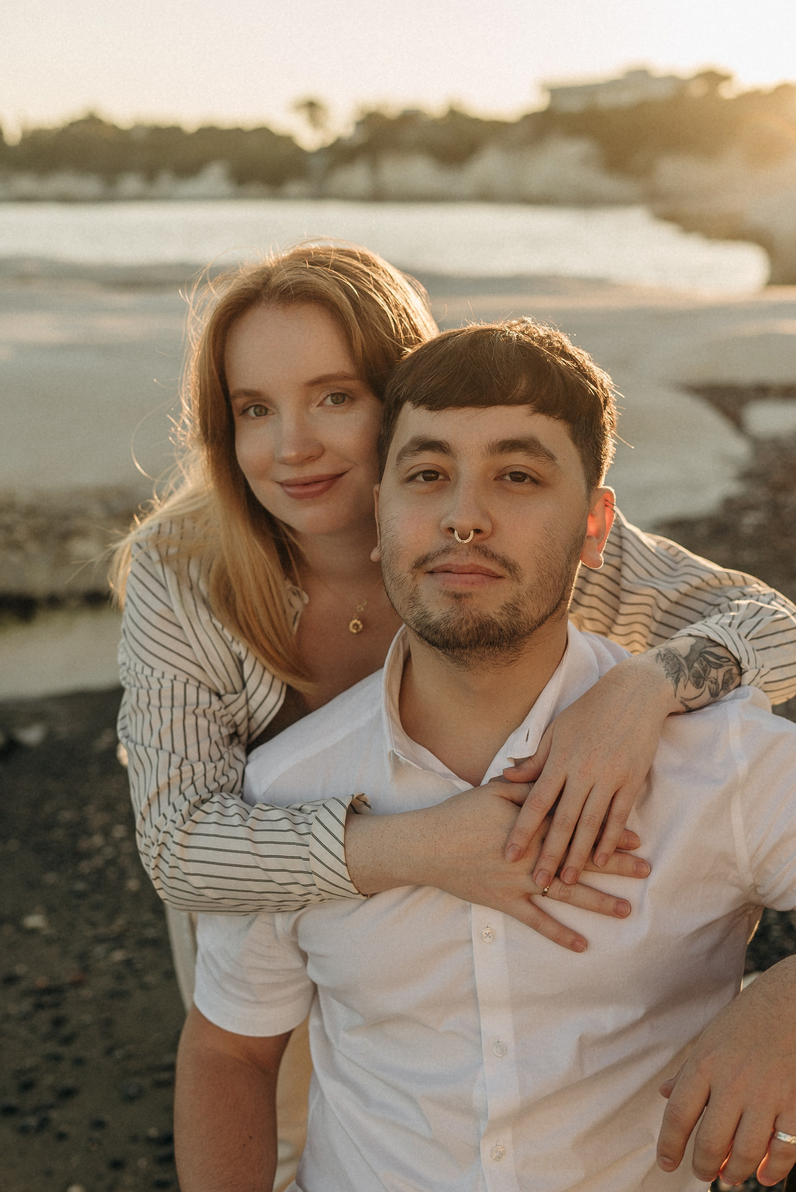 Фотосессия беременности на Белых камнях | Maternity photoshoot at White Rocks. Портретный и семейный фотограф в Лимассоле Кипр Анна Руссу