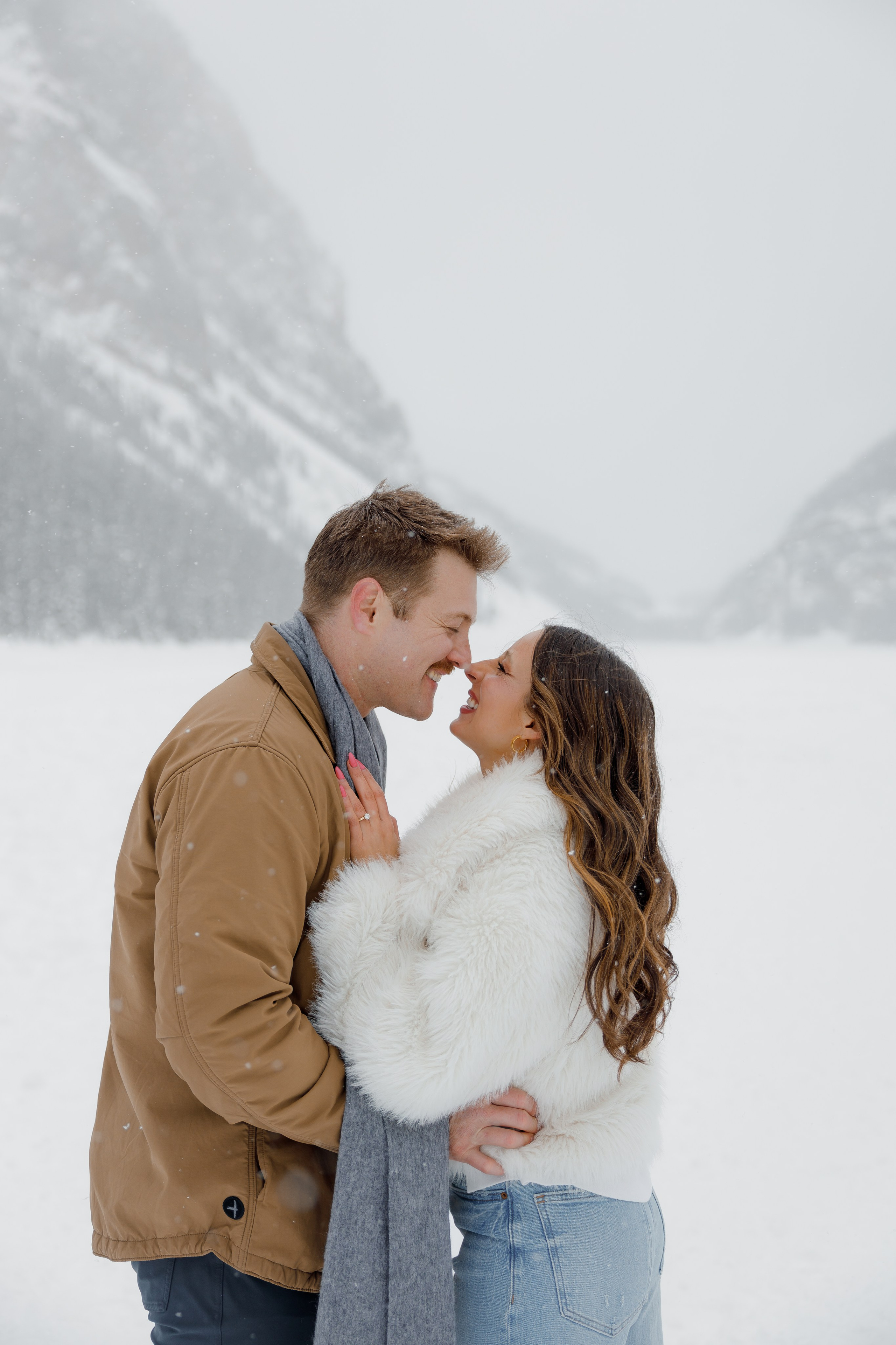 Lake Louise engagement session. Home