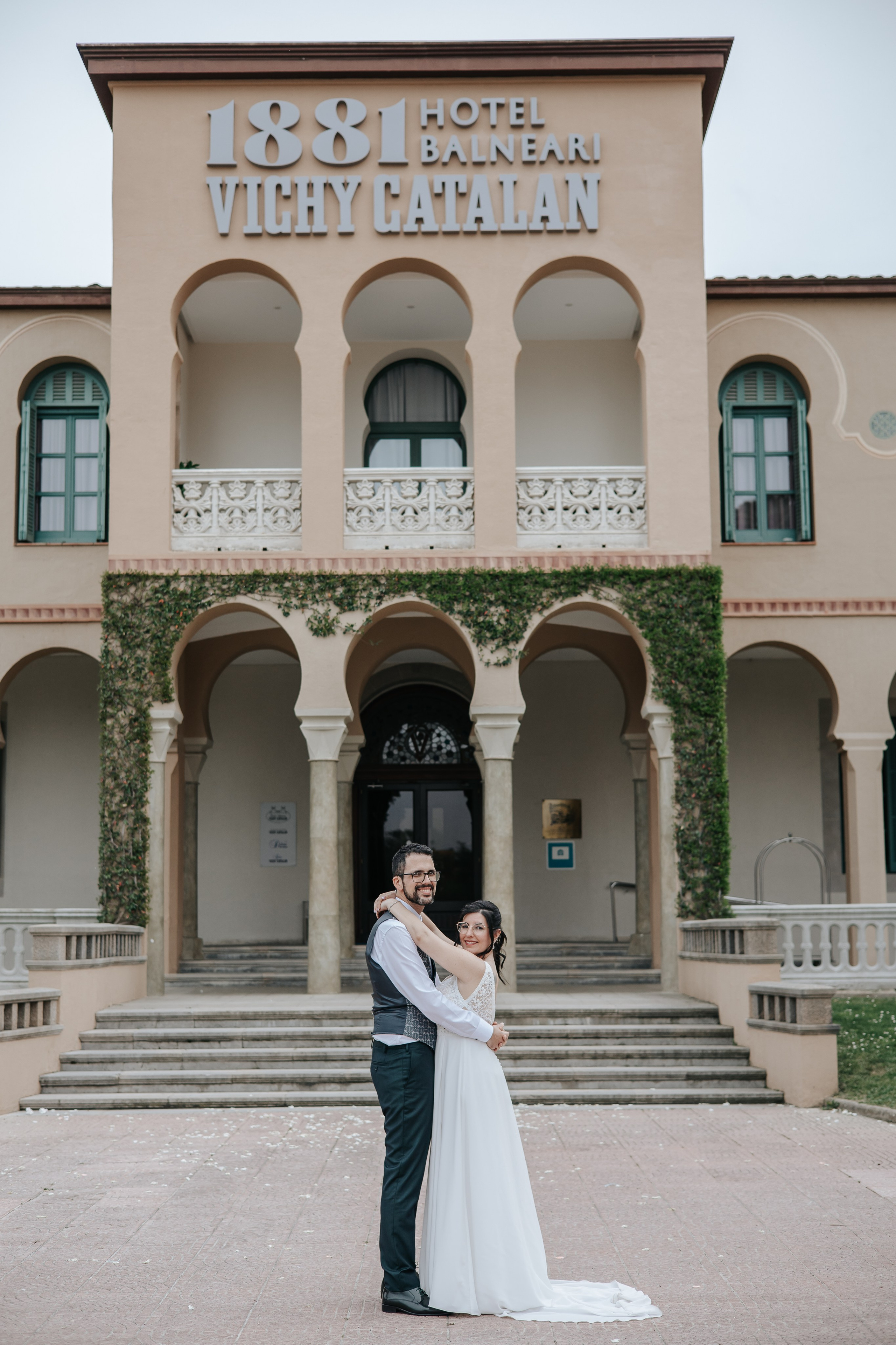Clara+Jesus, 12.04.2025, Balneario Vichy Catalan. Fotógrafa de bodas en Cataluña