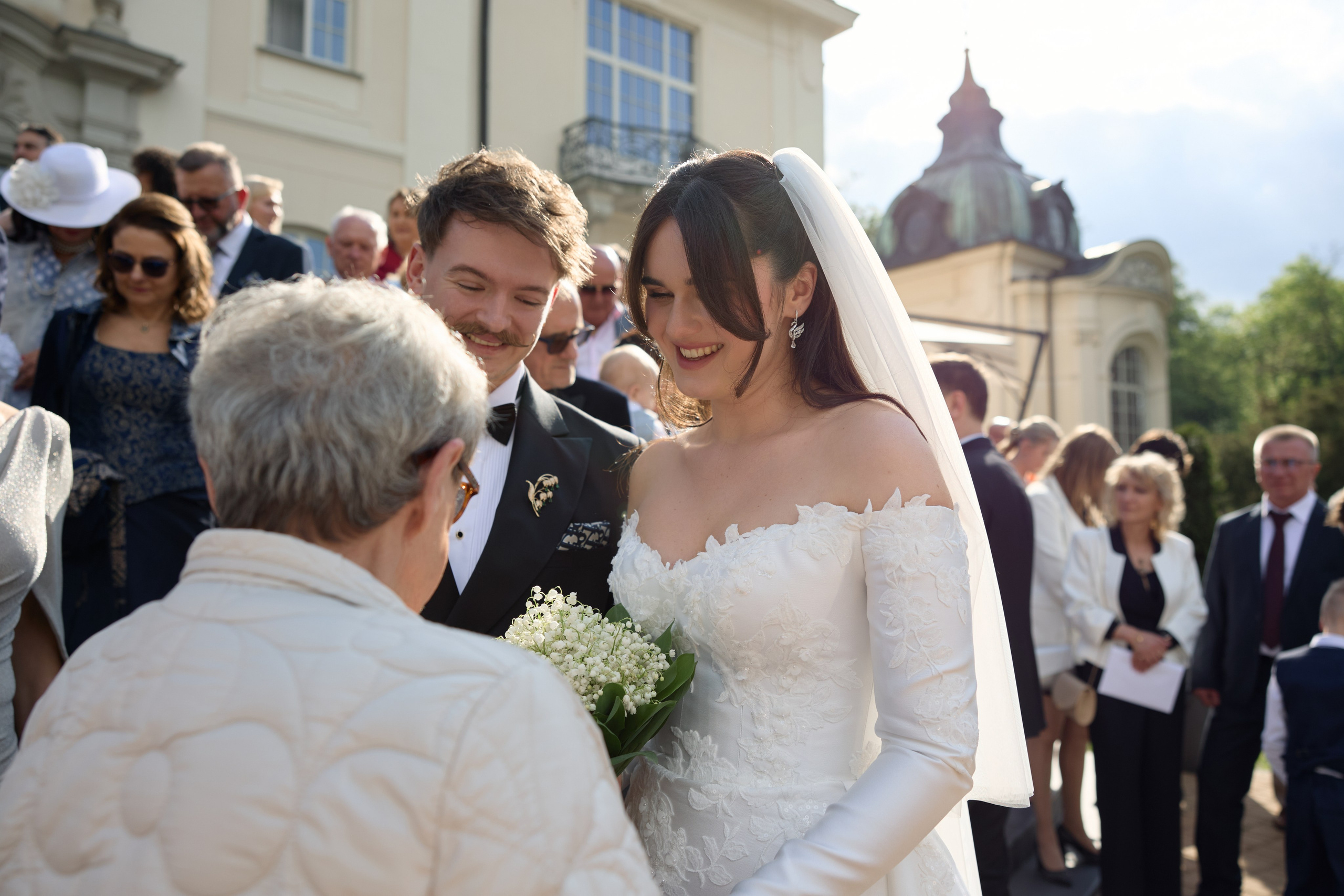 Wiktoria & Kacper. Pałac Goetz. Fotograf ślubny i rodzinny w Krakowie Yana Klymova