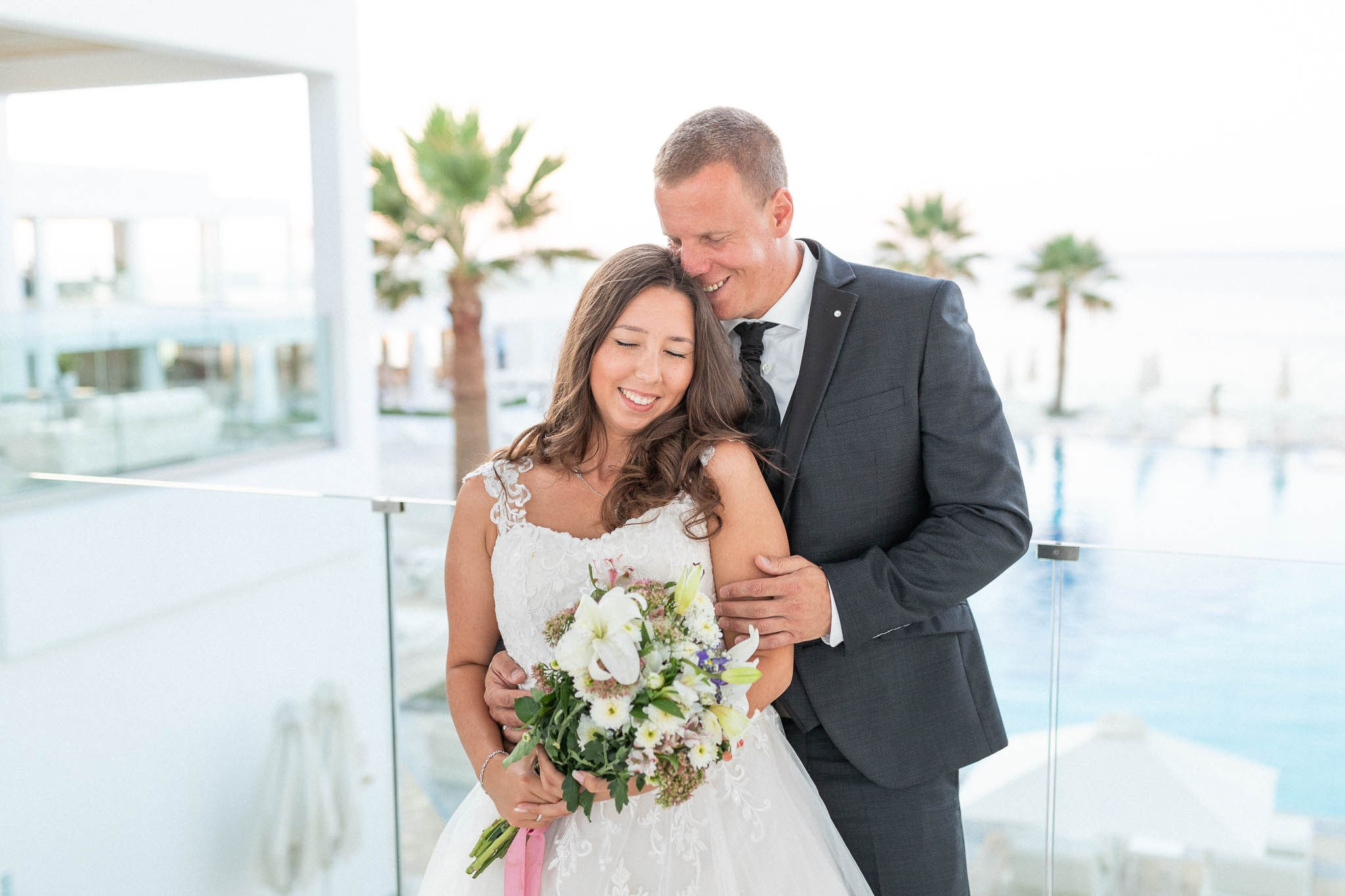 After Wedding Griechenland Kreta Flitterwochen Fotoshooting