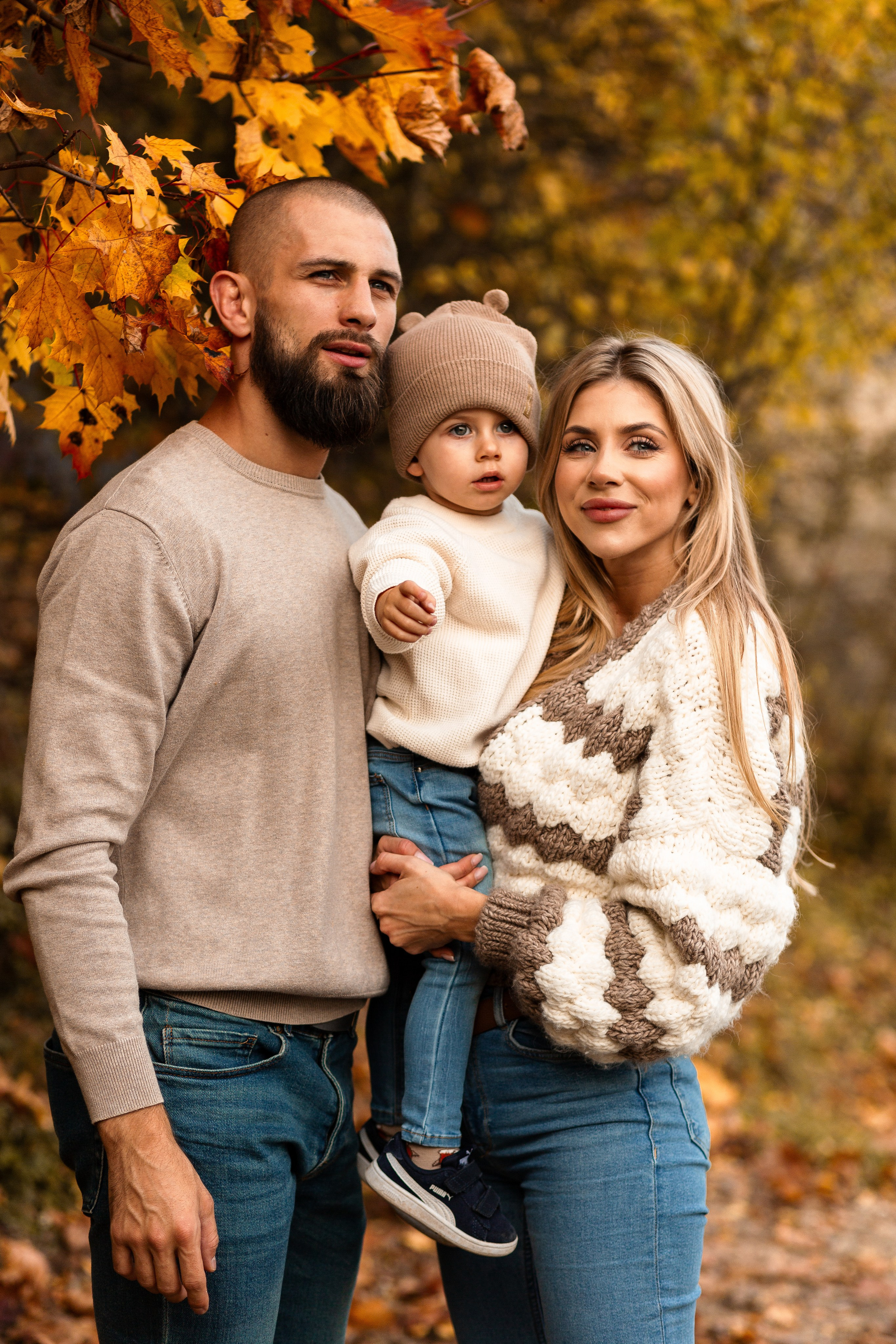 Rodzina Marta Oskar i Nikoś