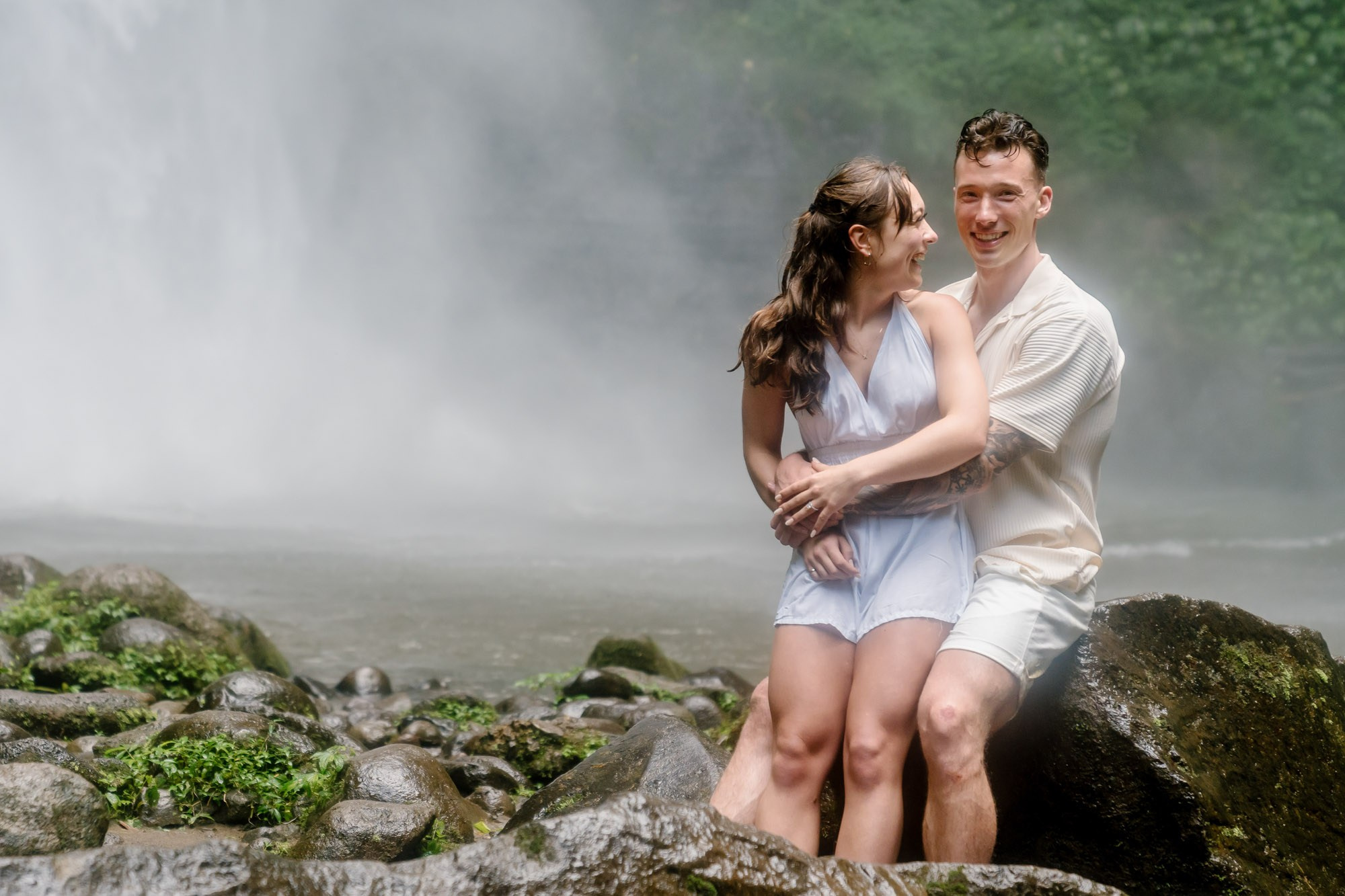 Marriage Proposal. Female Photographer in Bali
