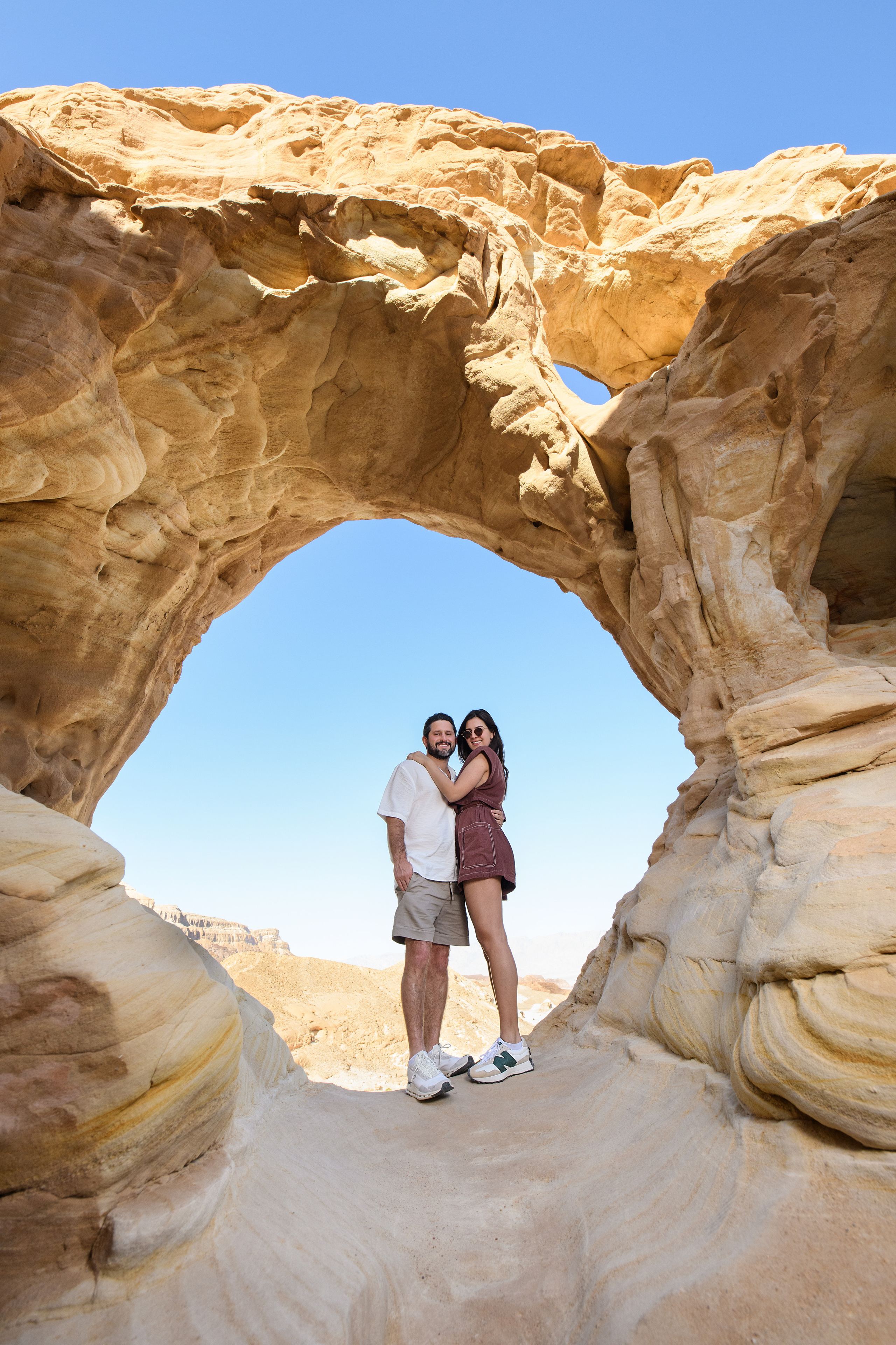 Proposal photoshooting “She said YES” for Ariel & Alexandra. Family children pregnancy love stories photographer in Eilat Israel Olga Amchislavsky