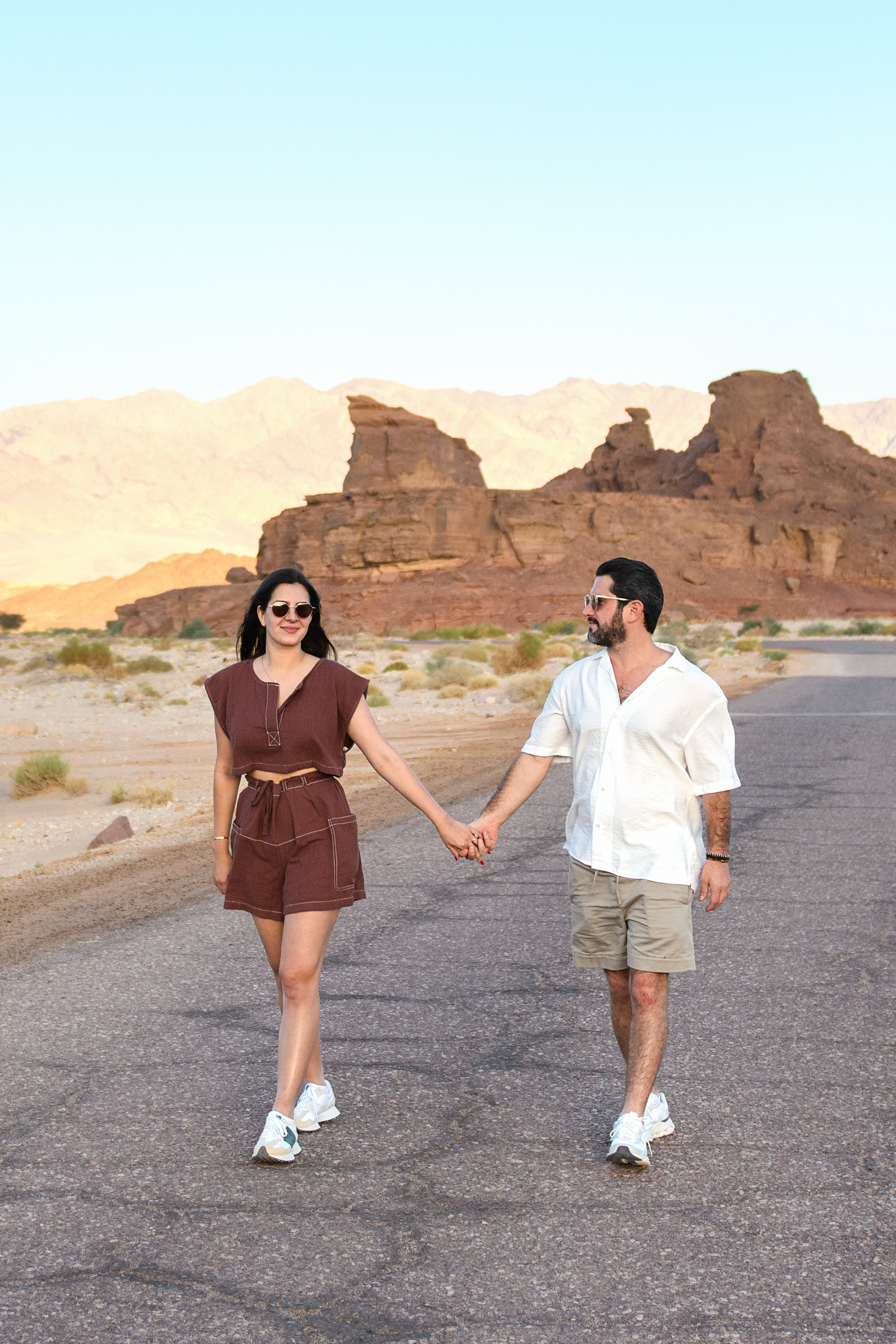 Proposal photoshooting “She said YES” for Ariel & Alexandra. Family children pregnancy love stories photographer in Eilat Israel Olga Amchislavsky