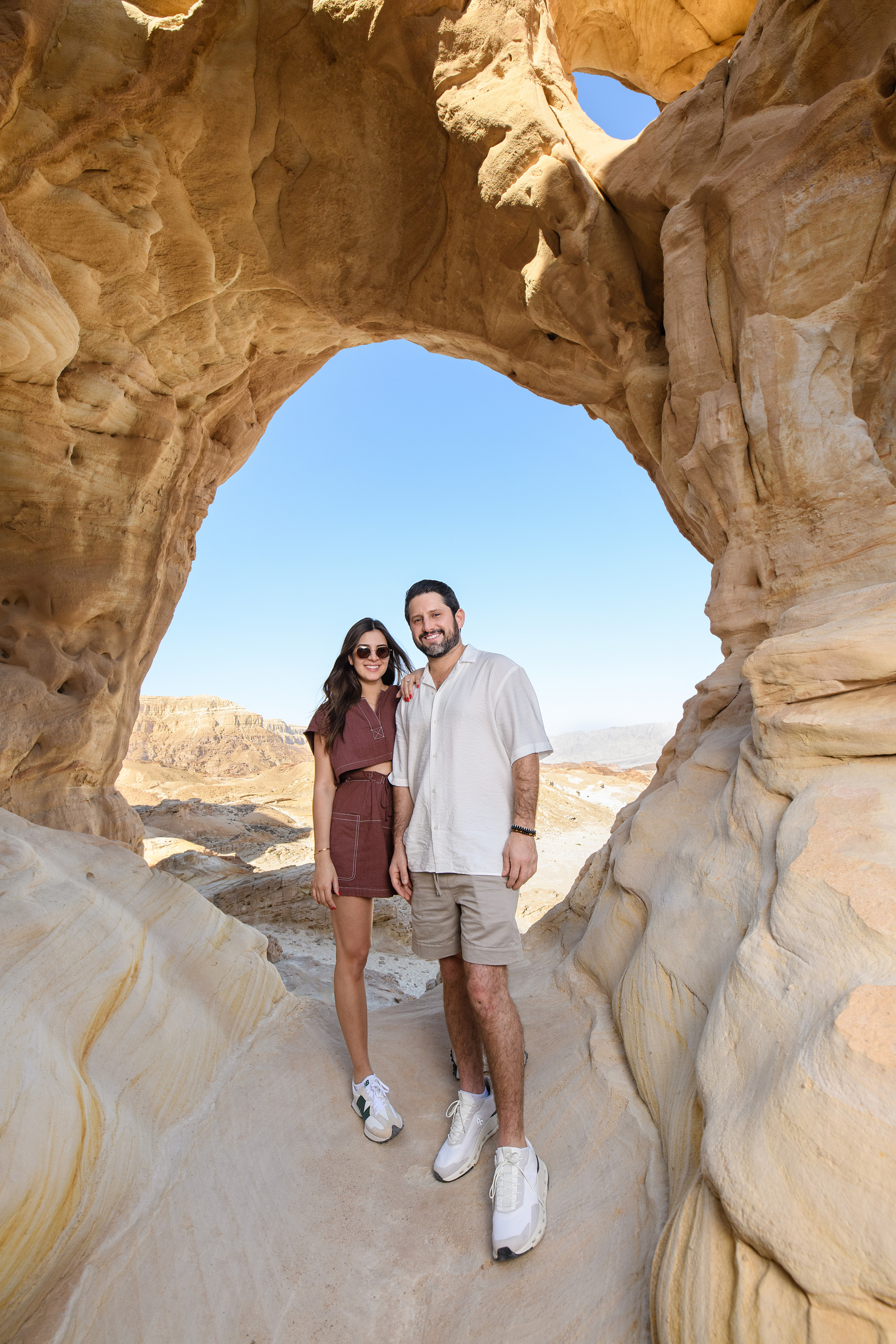 Proposal photoshooting “She said YES” for Ariel & Alexandra. Family children pregnancy love stories photographer in Eilat Israel Olga Amchislavsky