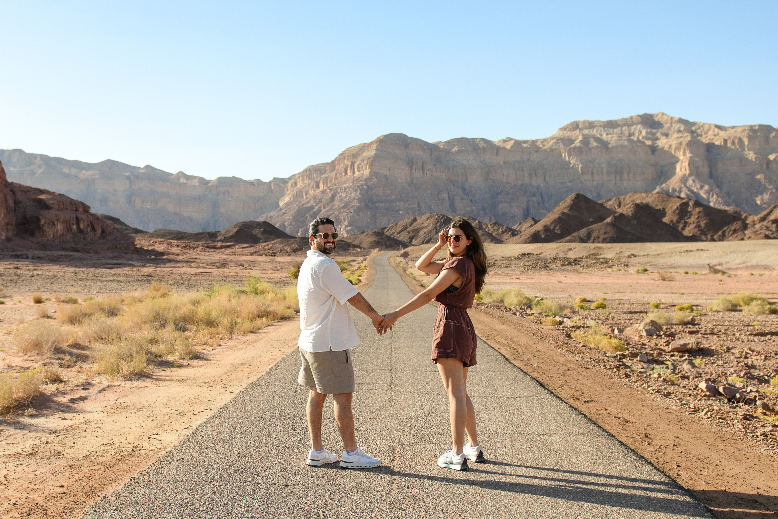 Proposal photoshooting “She said YES” for Ariel & Alexandra. Family children pregnancy love stories photographer in Eilat Israel Olga Amchislavsky