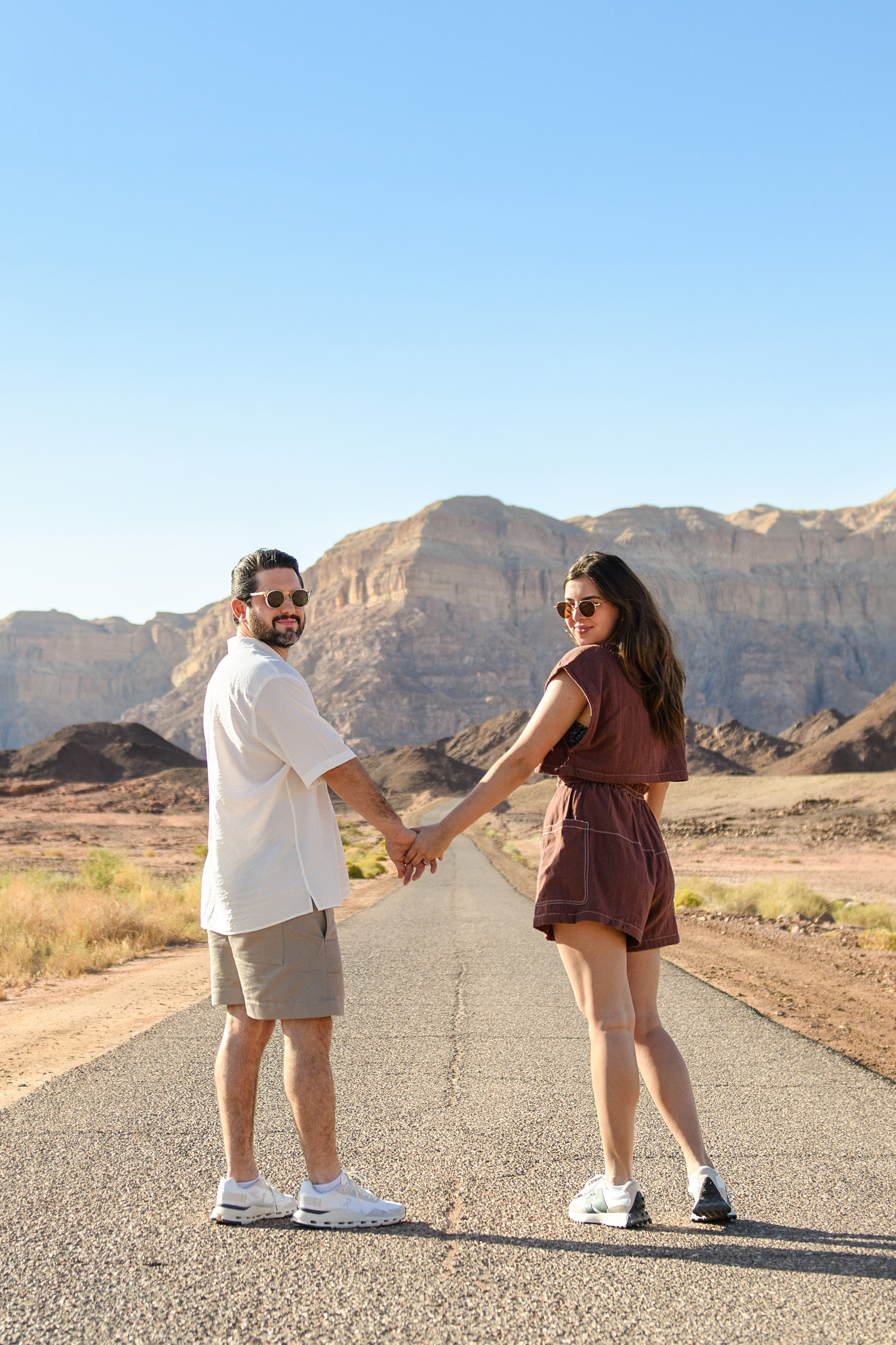 Proposal photoshooting “She said YES” for Ariel & Alexandra. Family children pregnancy love stories photographer in Eilat Israel Olga Amchislavsky
