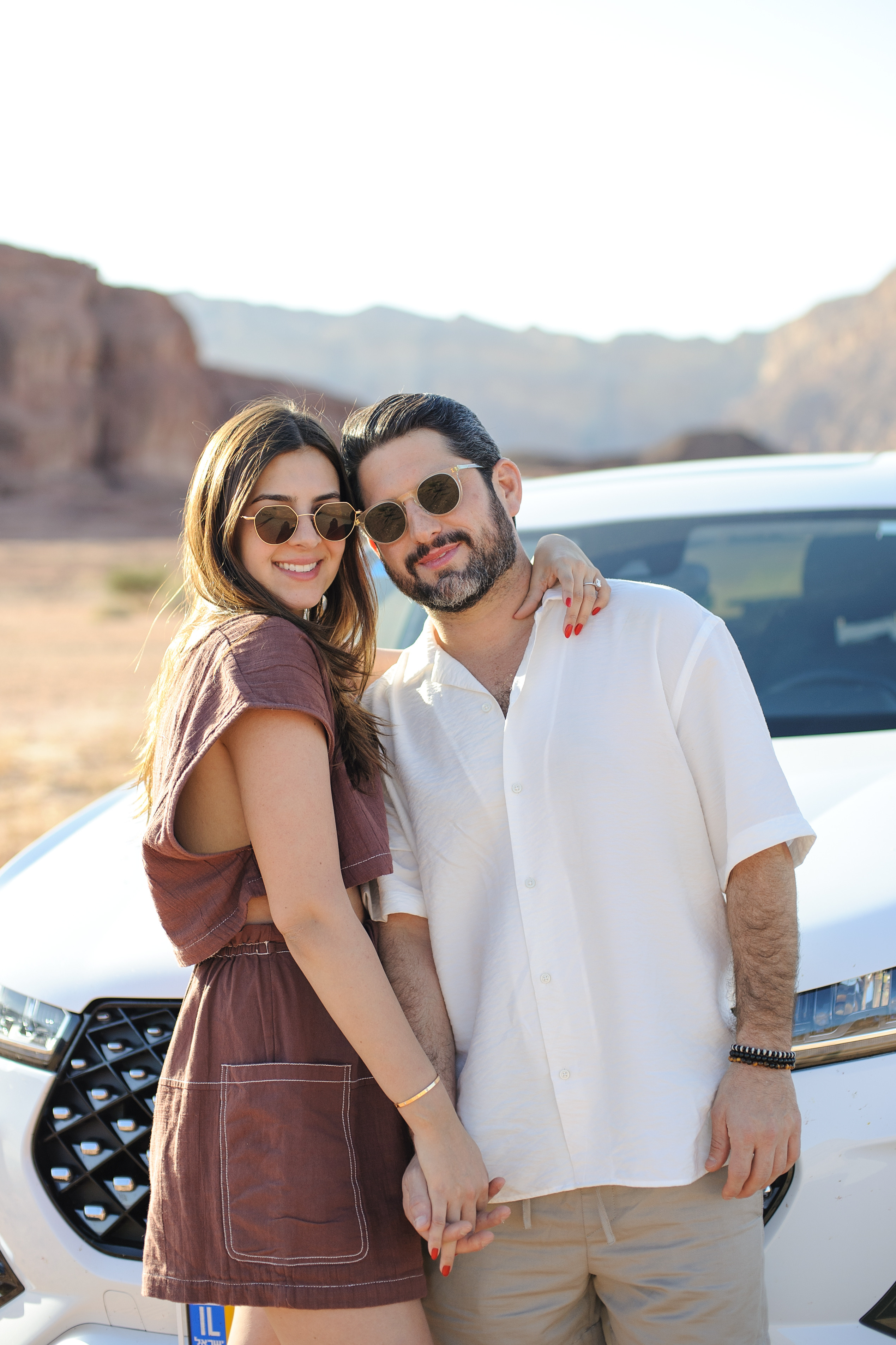 Proposal photoshooting “She said YES” for Ariel & Alexandra. Family children pregnancy love stories photographer in Eilat Israel Olga Amchislavsky