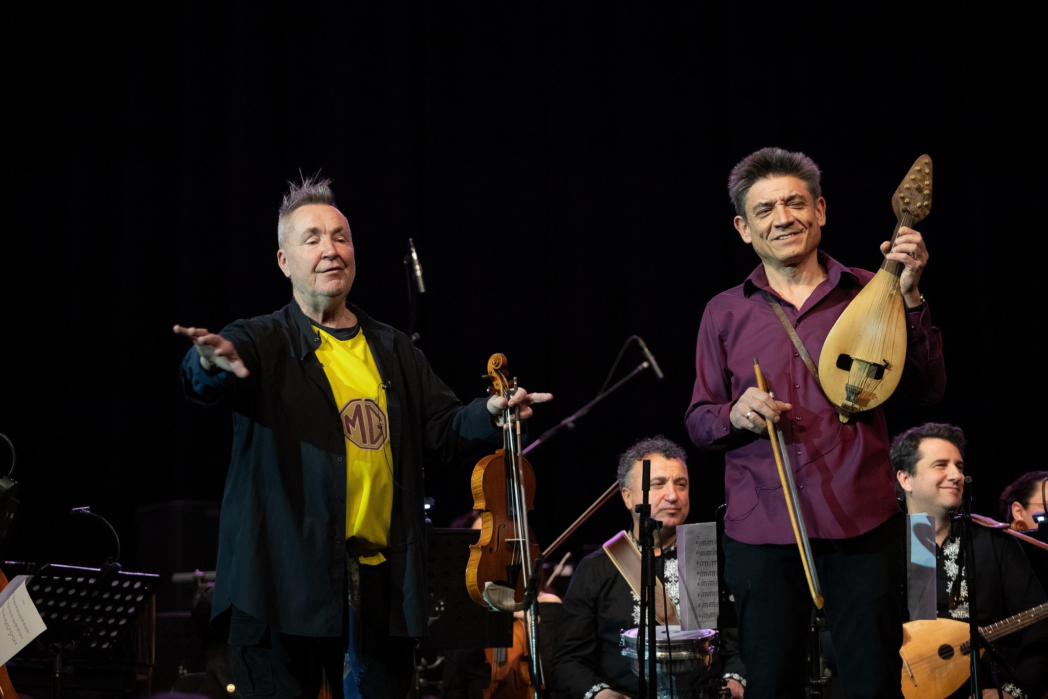 Найджъл Кенеди и Георги Андреев — репетиция и концерт в София, 13.02.2025. Александър Сандев - website