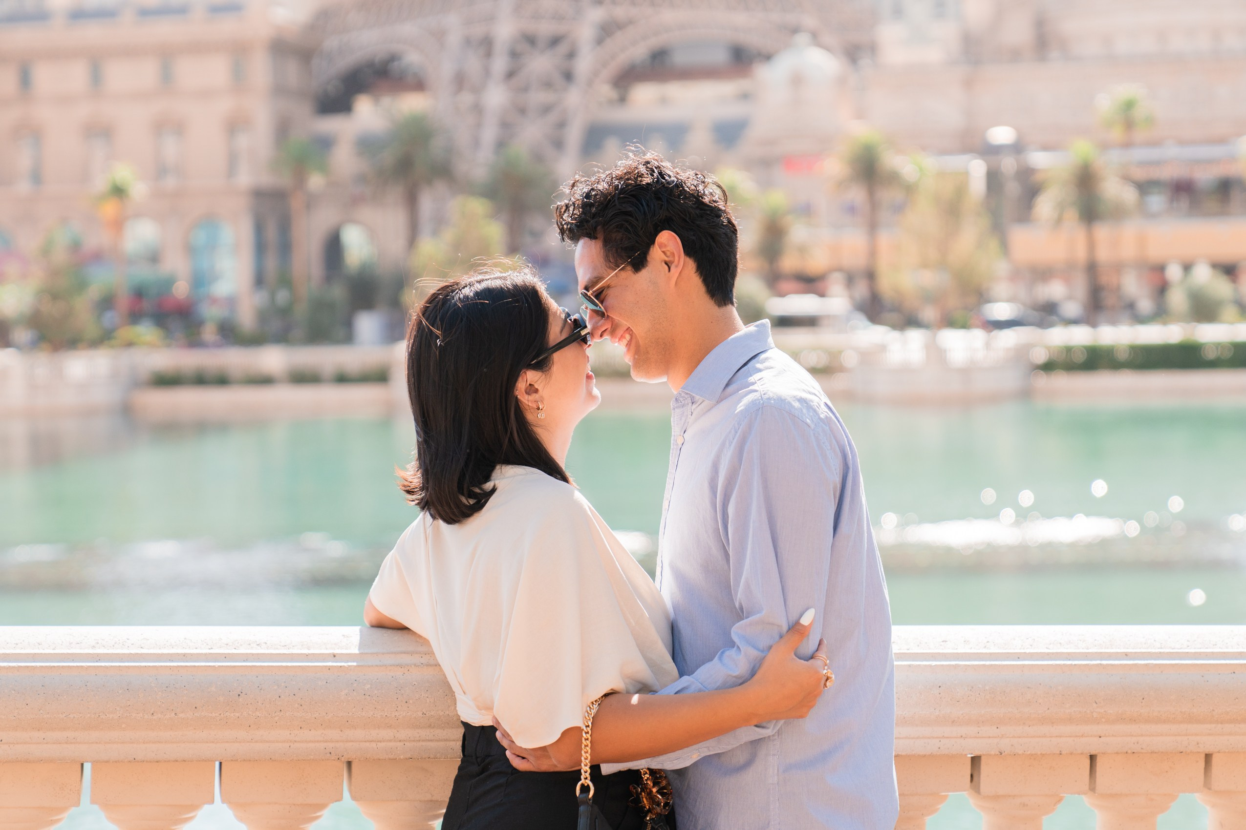 Dani&Lu. Marriage proposal. Wedding & elopement photographer Viktoriya Kravtsov. Las Vegas