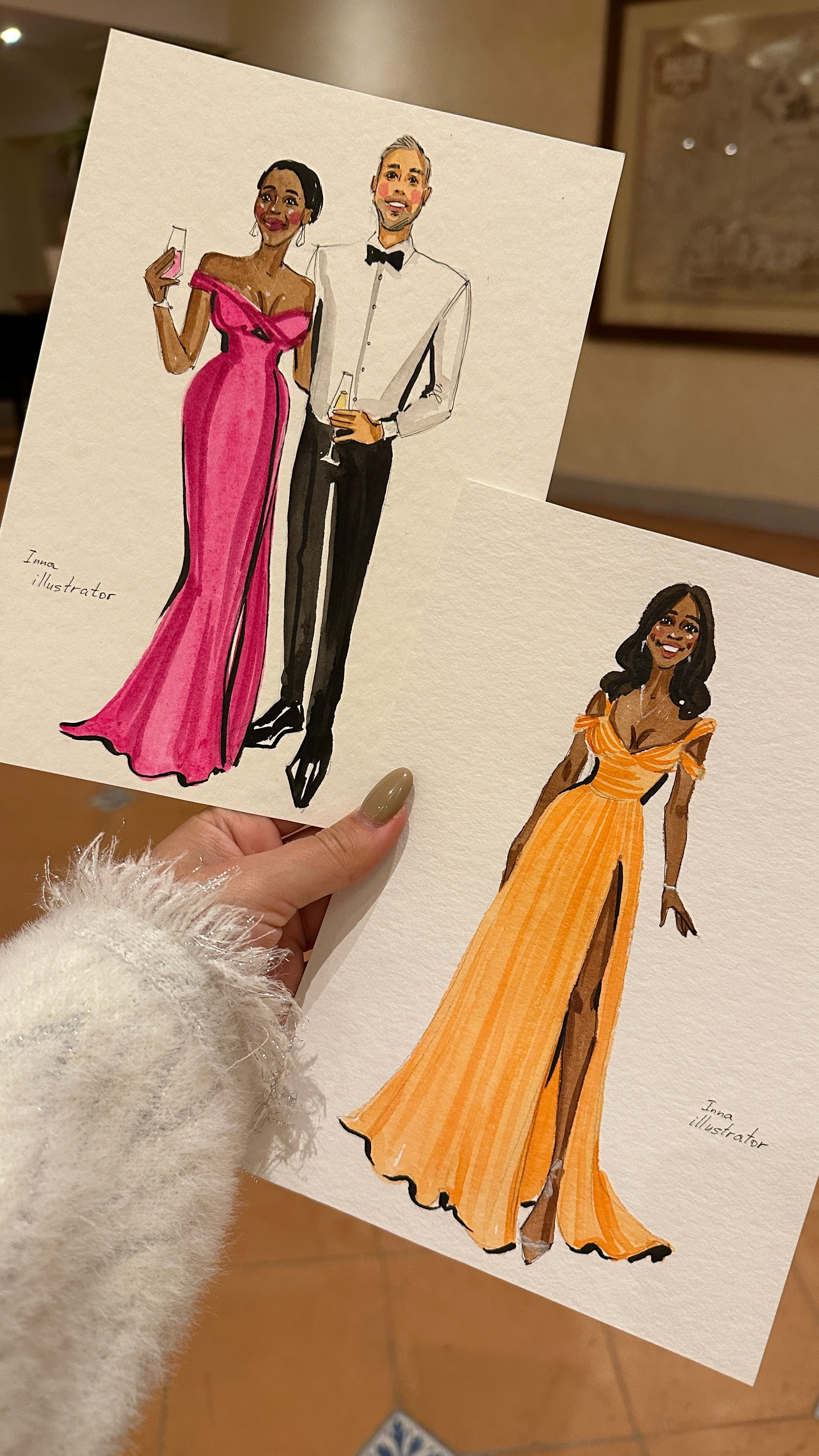 Live Sketching. InnaIllustrator