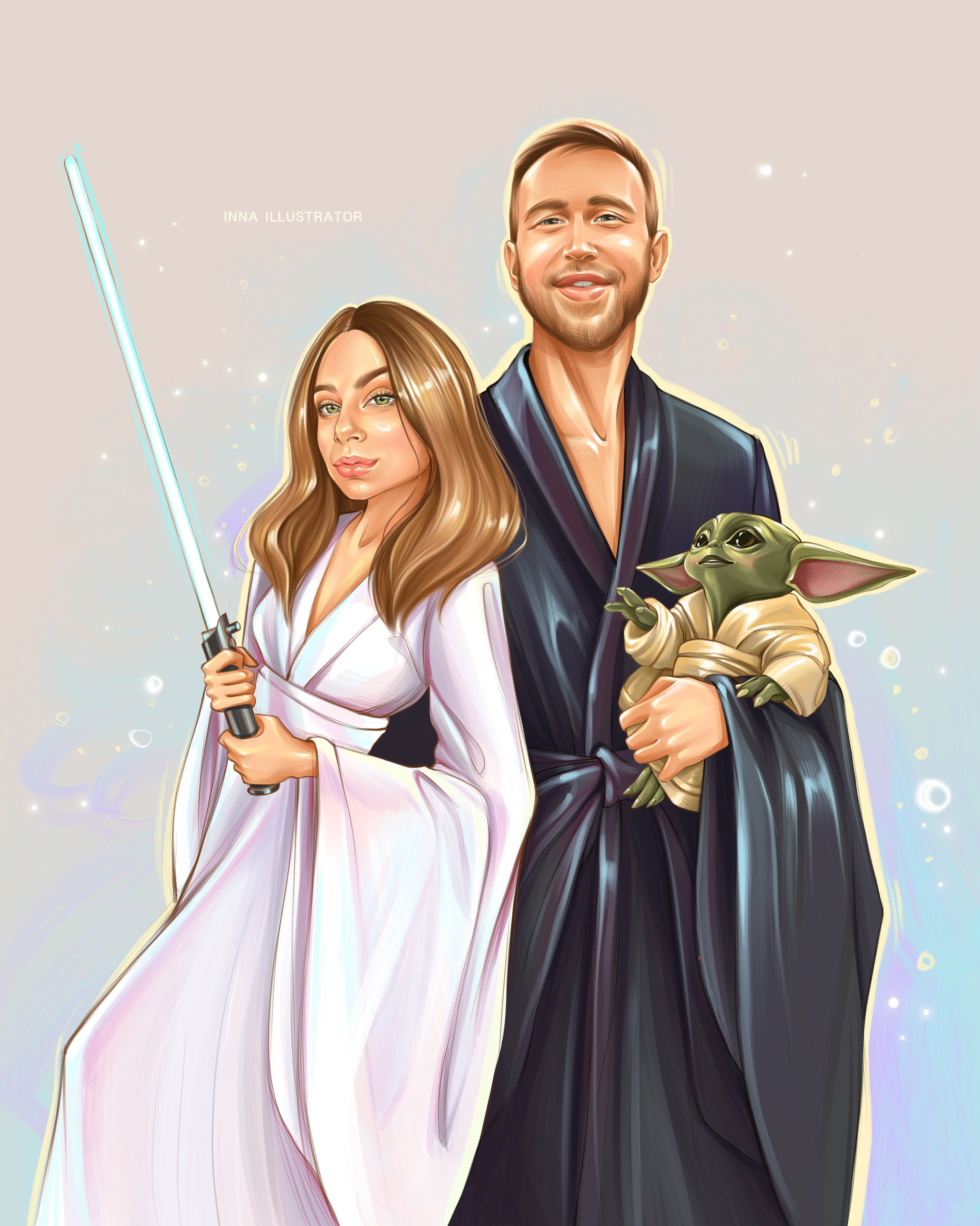 Digital Illustrations. InnaIllustrator