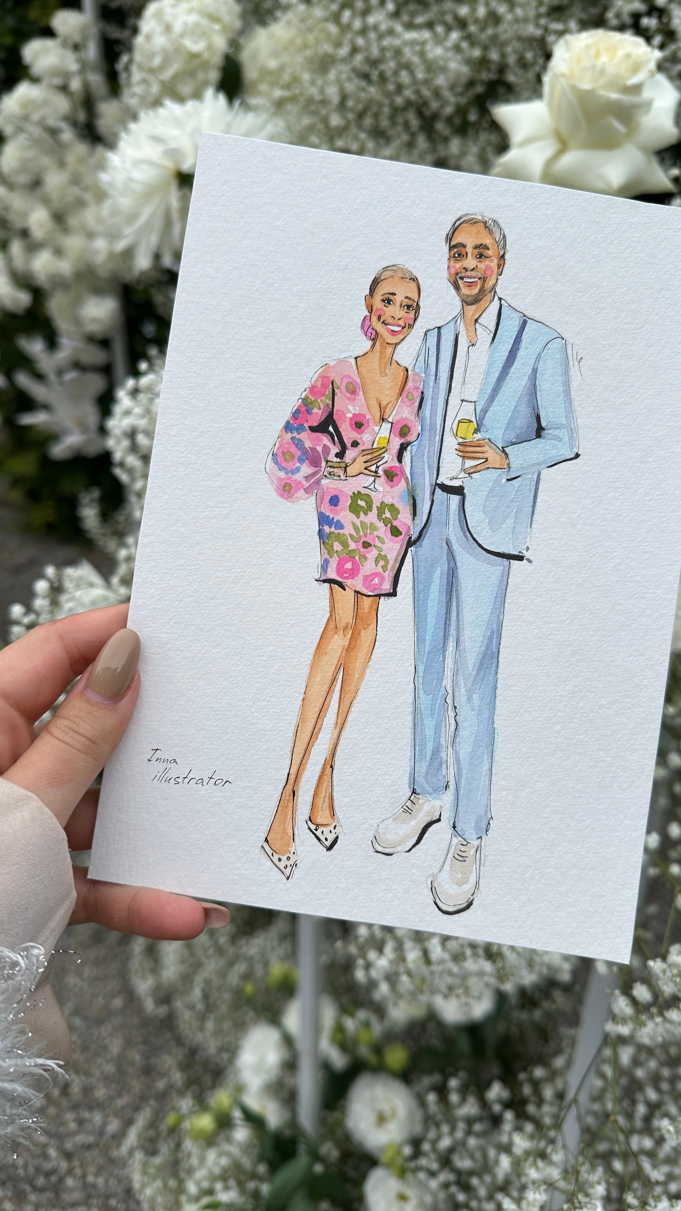 Live Sketching. InnaIllustrator