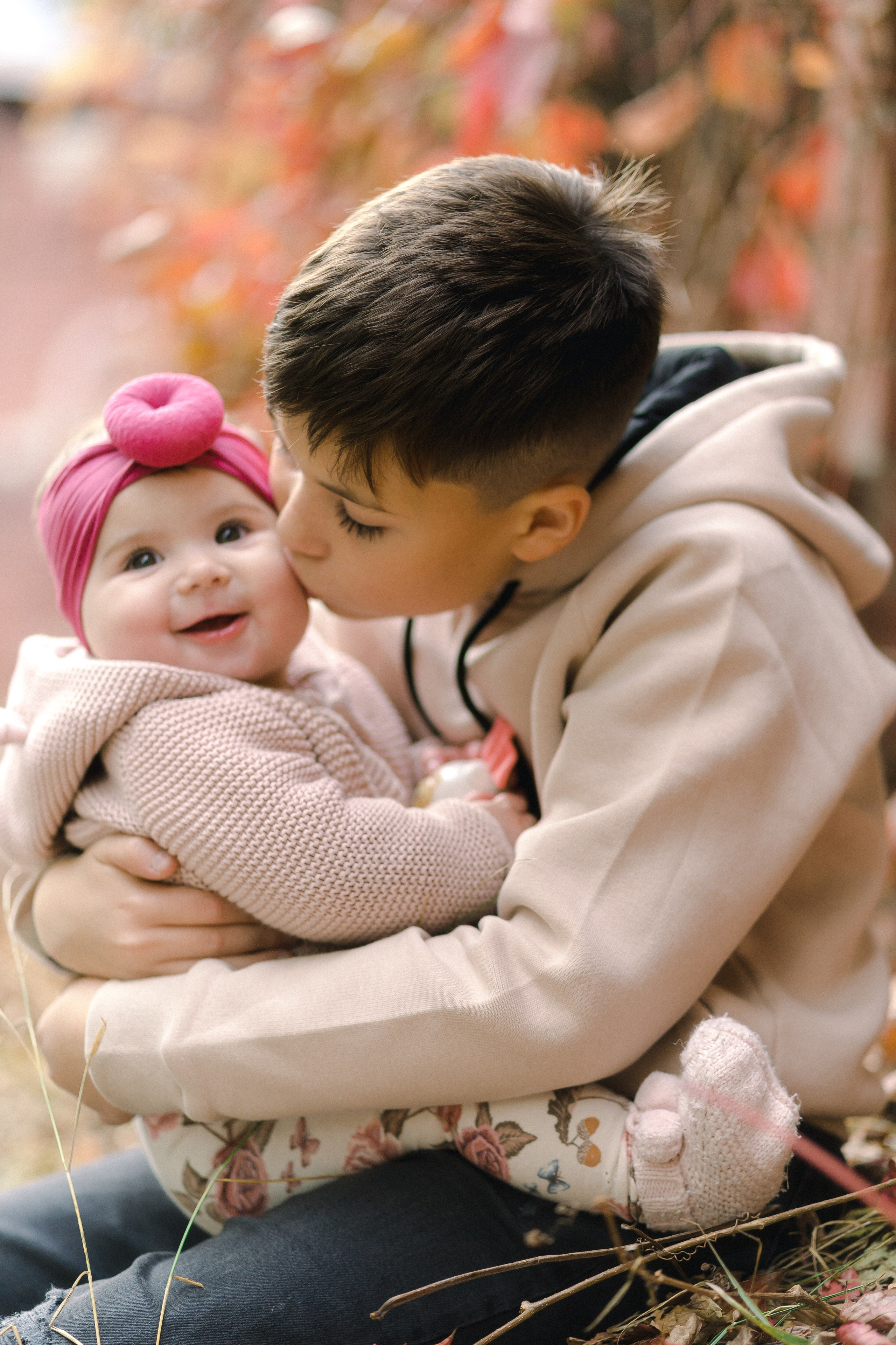 Family walk in the park. Wedding and family photographer Ireland
