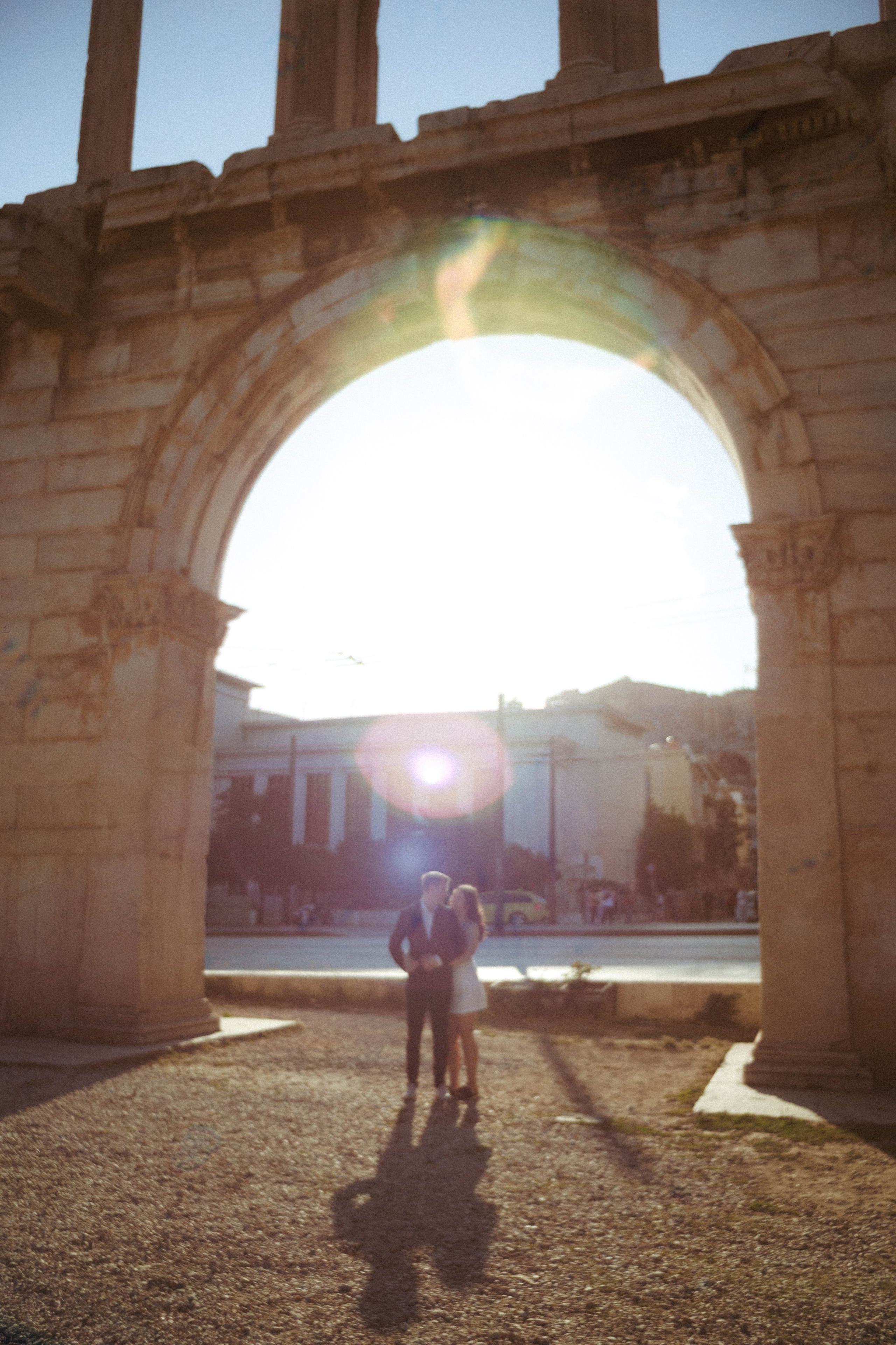 Tuuli and Jarko engagement in Athens. Photographer in Greece Kristina