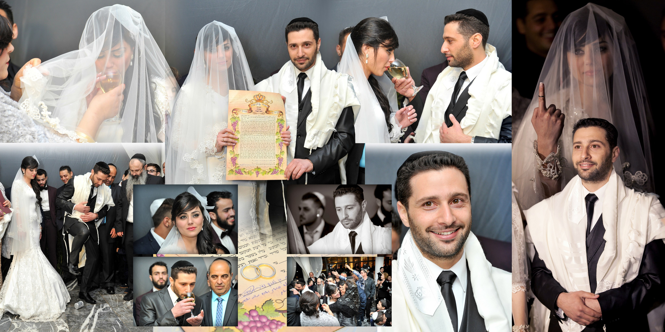 Hedva & Avi. Wedding and events photographers Studio Shalom