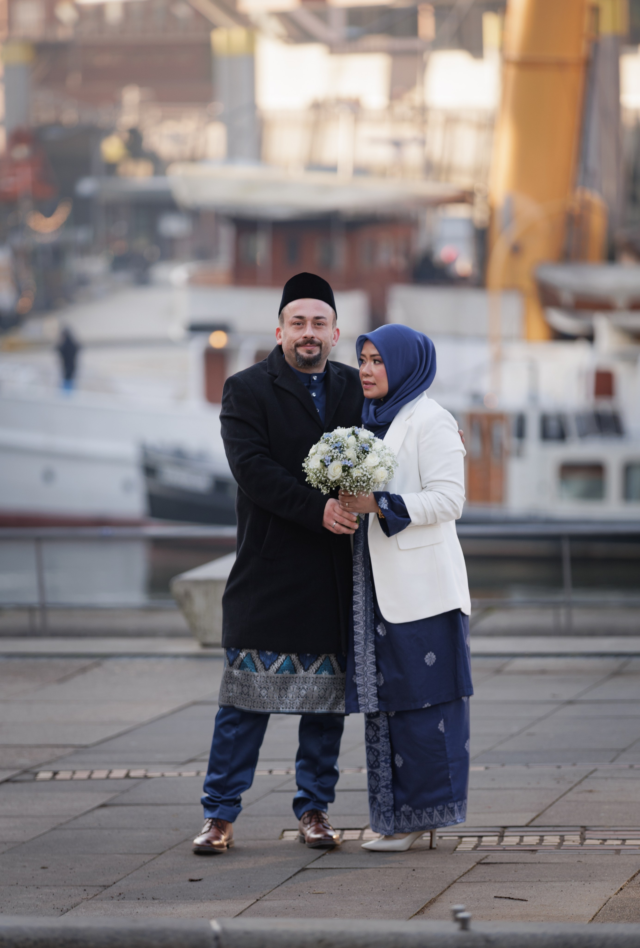 Hochzeitsfotografie in der Zentralmoschee Hamburg | Interkulturelle Harmonie & Architektonische Schönheit. Hochzeitsfotograf und Hochzeitsvideograf aus Hamburg | Roka21Film