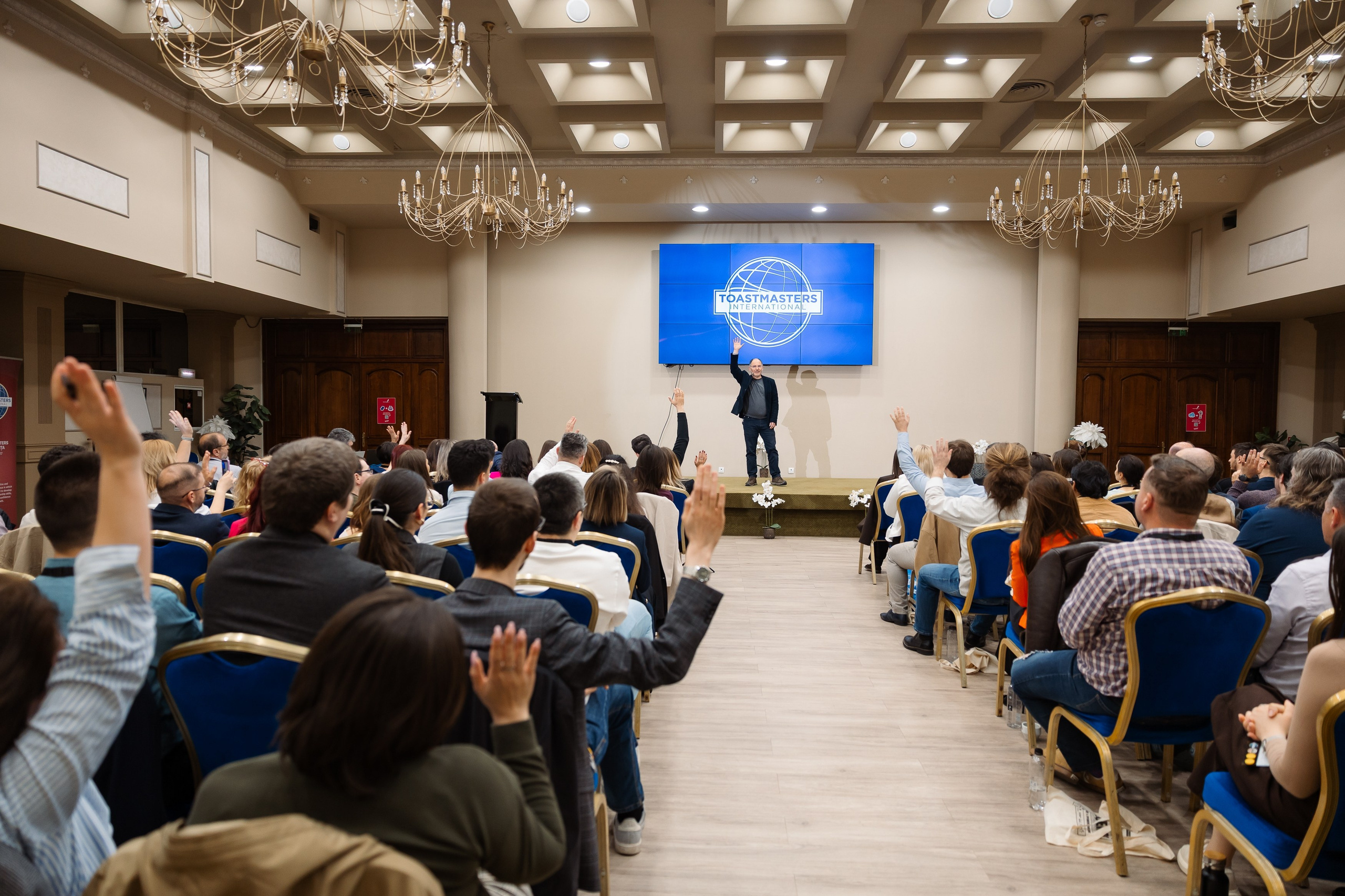 Toastmasters Conference. Marius Ciocan